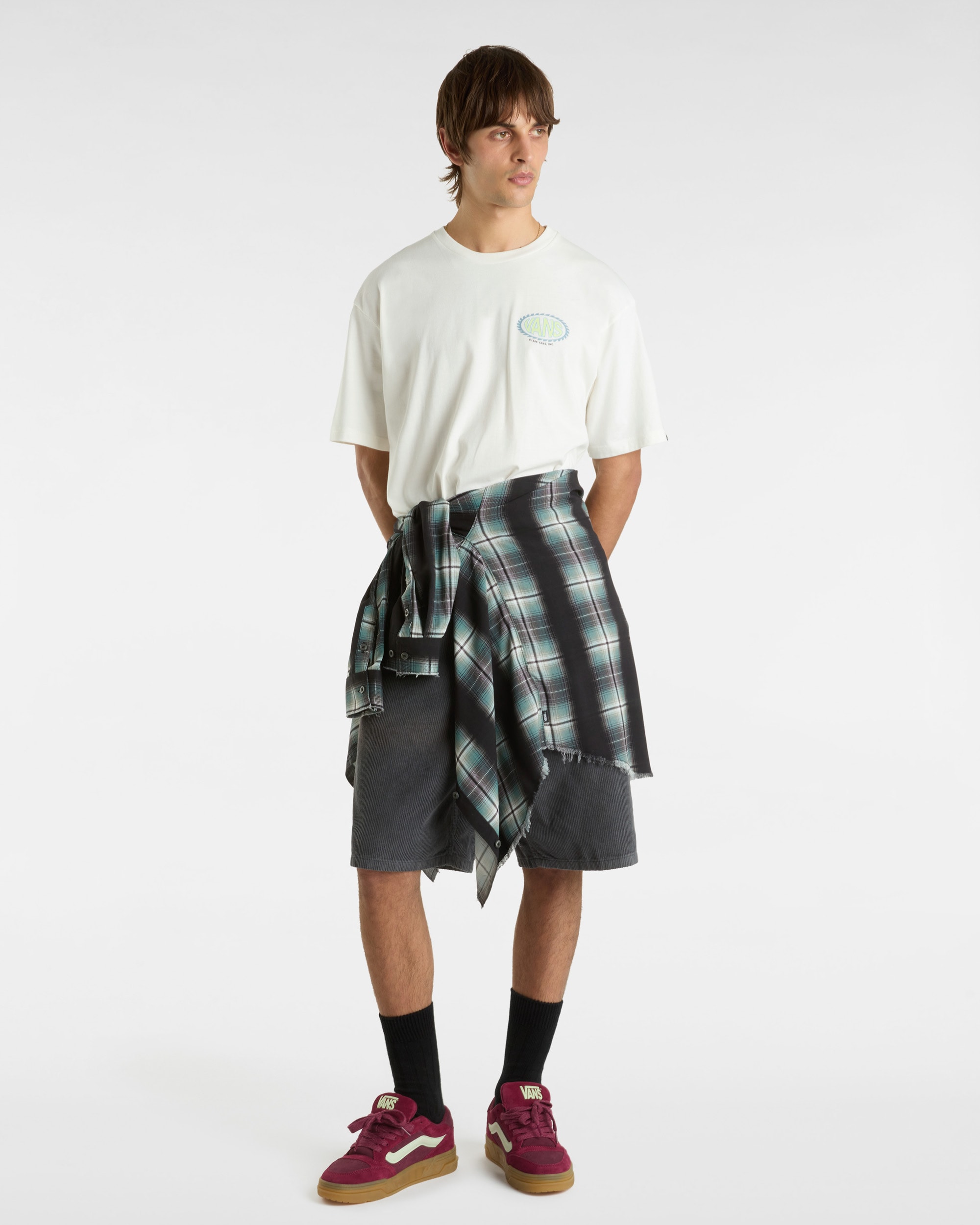 Short Check5 Corudory VANS Gris ALT5