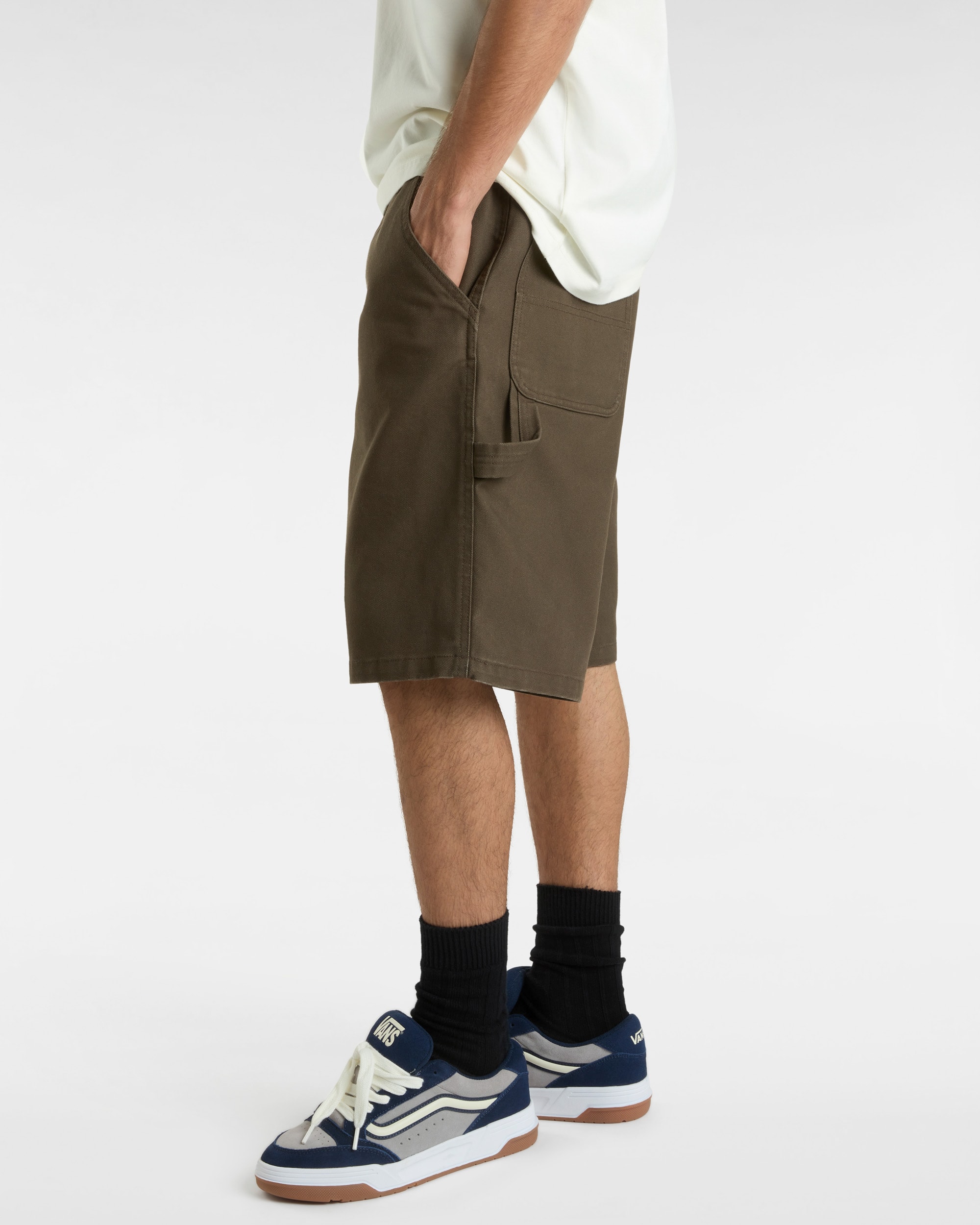Short en toile Drill Chore Carpenter VANS Marron ALT4