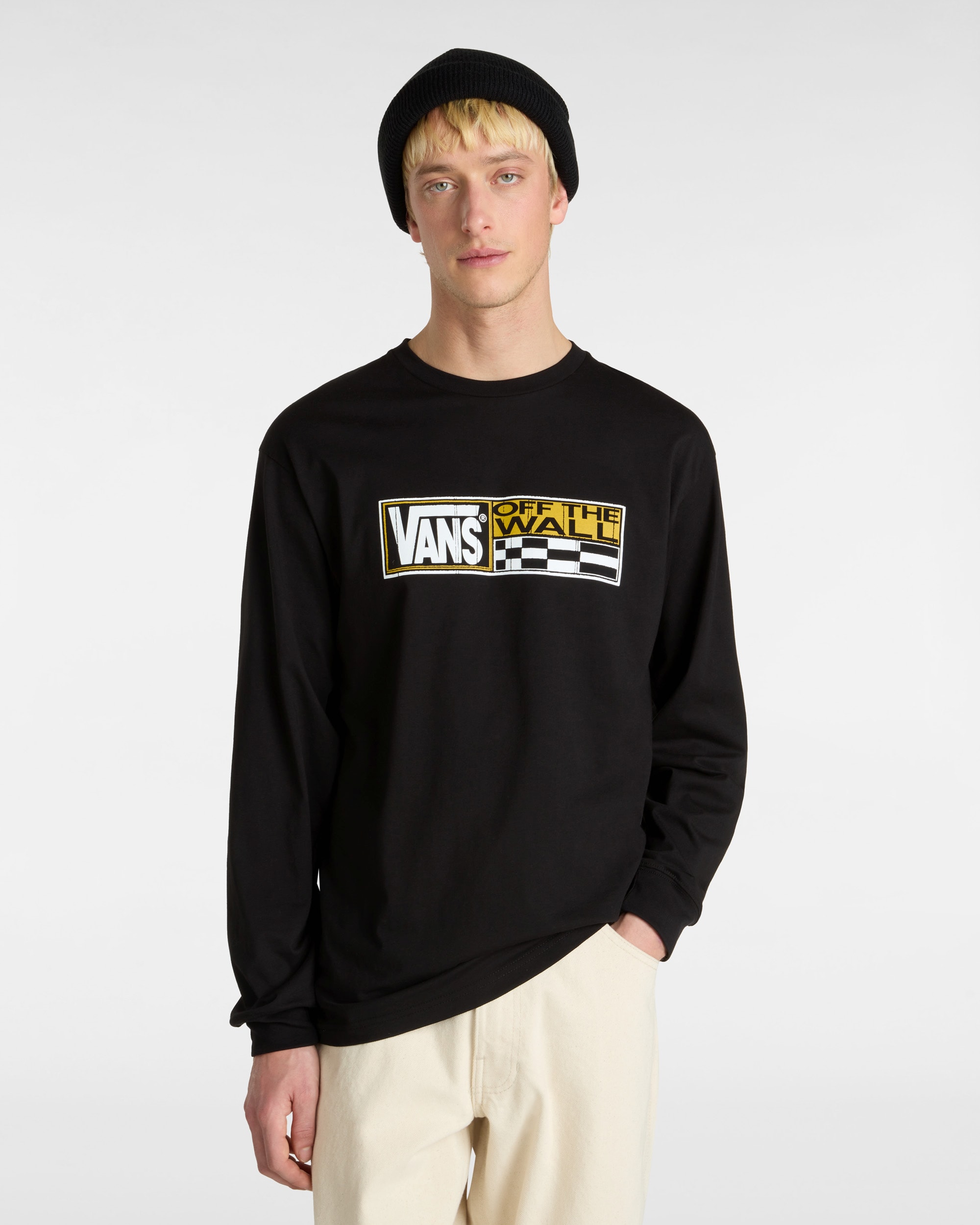 Tshirt de manga comprida Hi Stretch VANS Preto ALT2