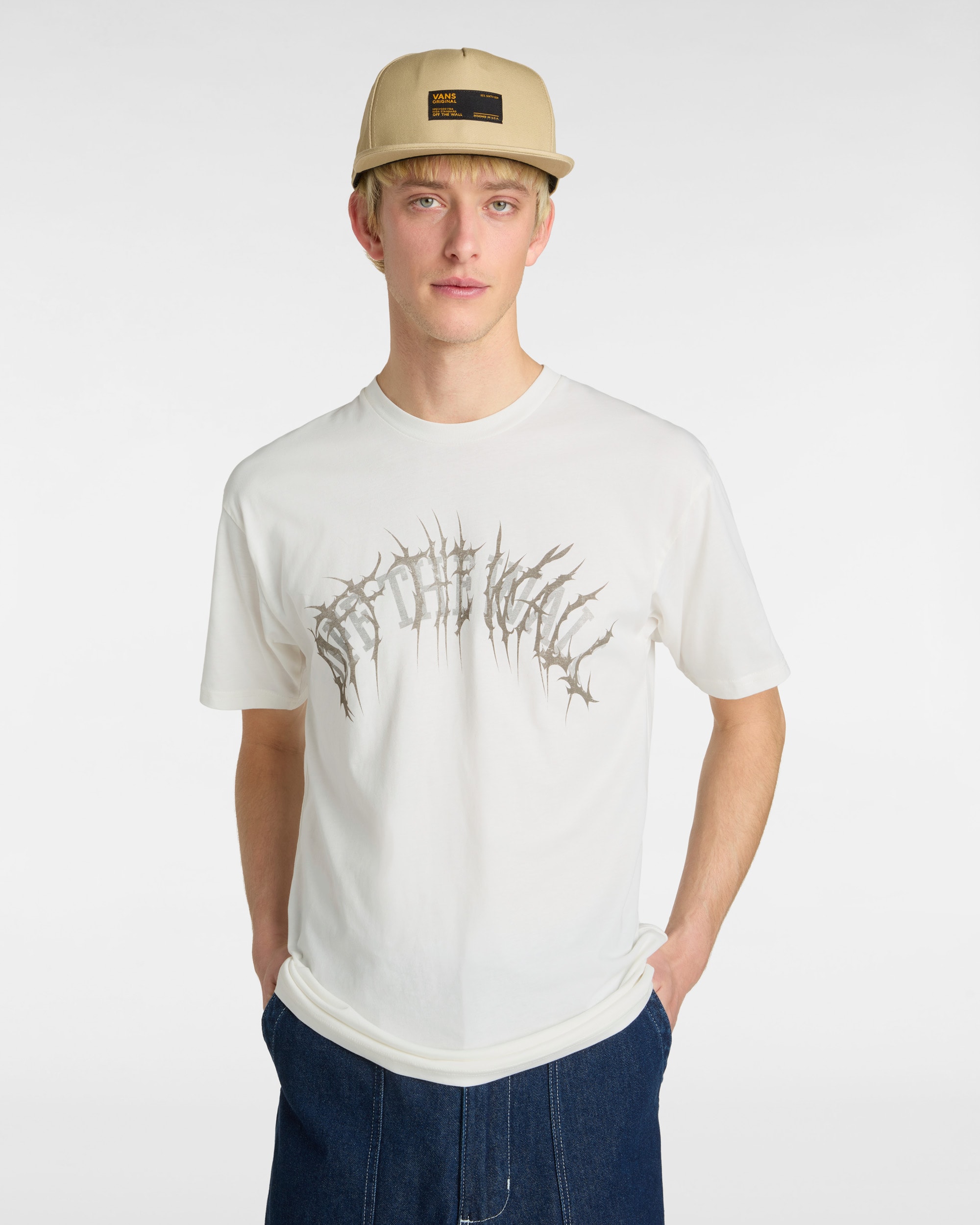 Tshirt Metal Arch VANS Branco ALT2