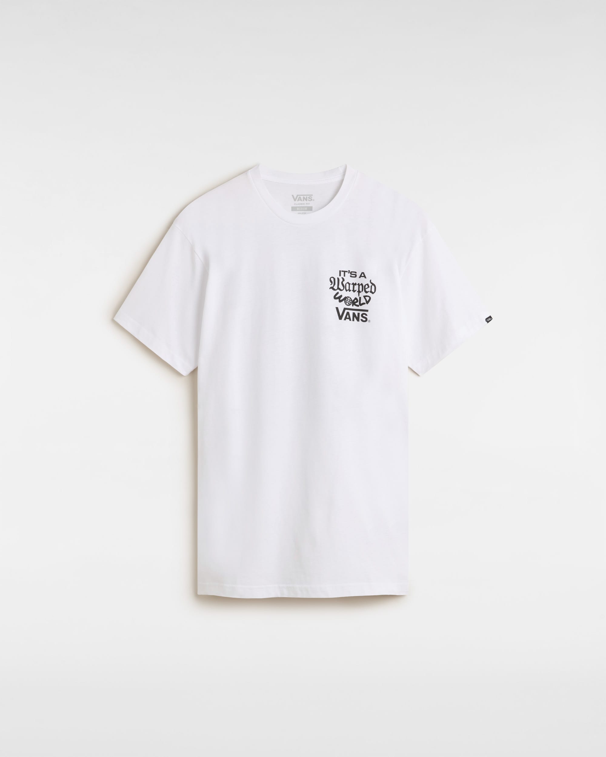 Tshirt Warped World VANS Blanc HERO