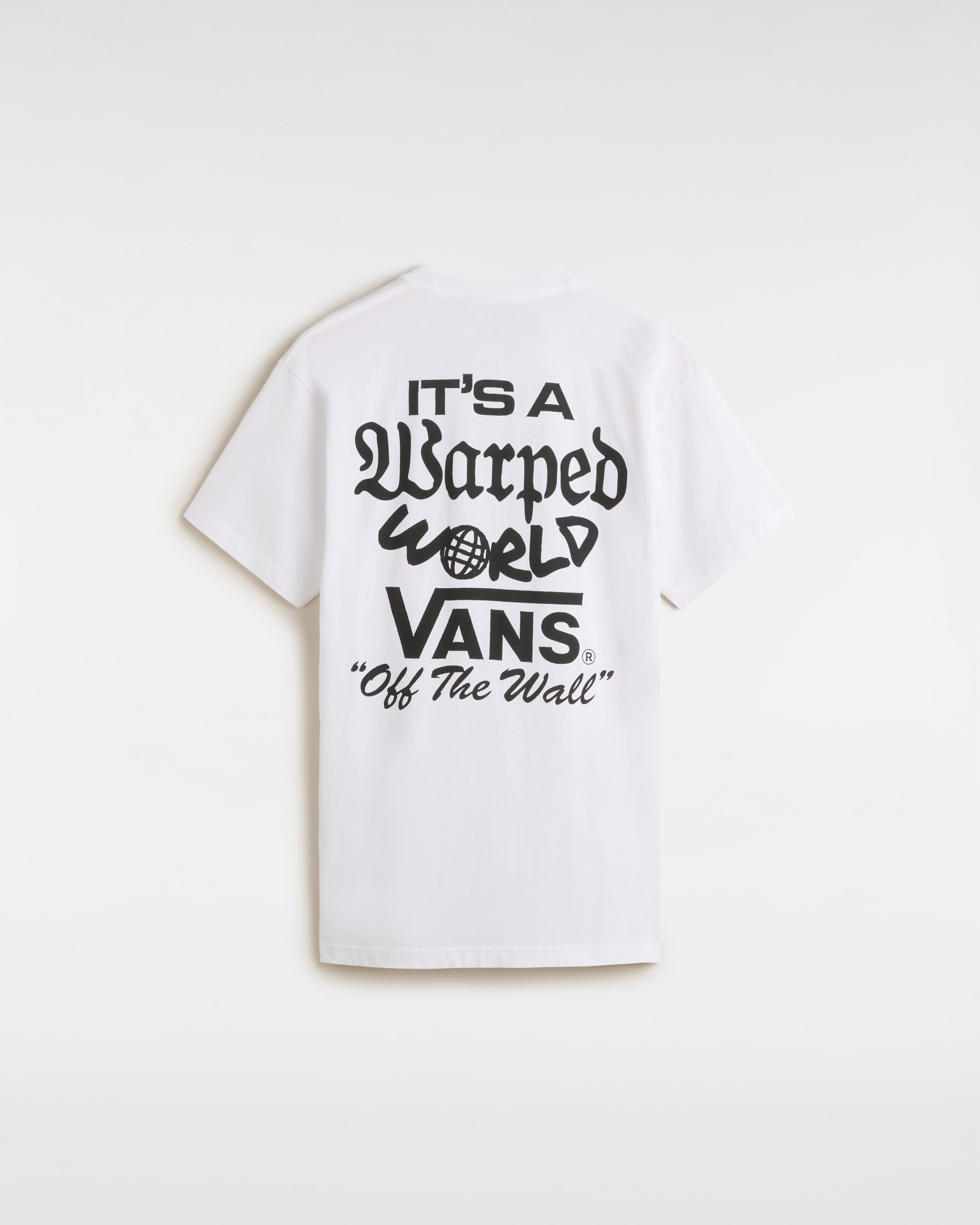 Tshirt Warped World VANS Blanc ALT1
