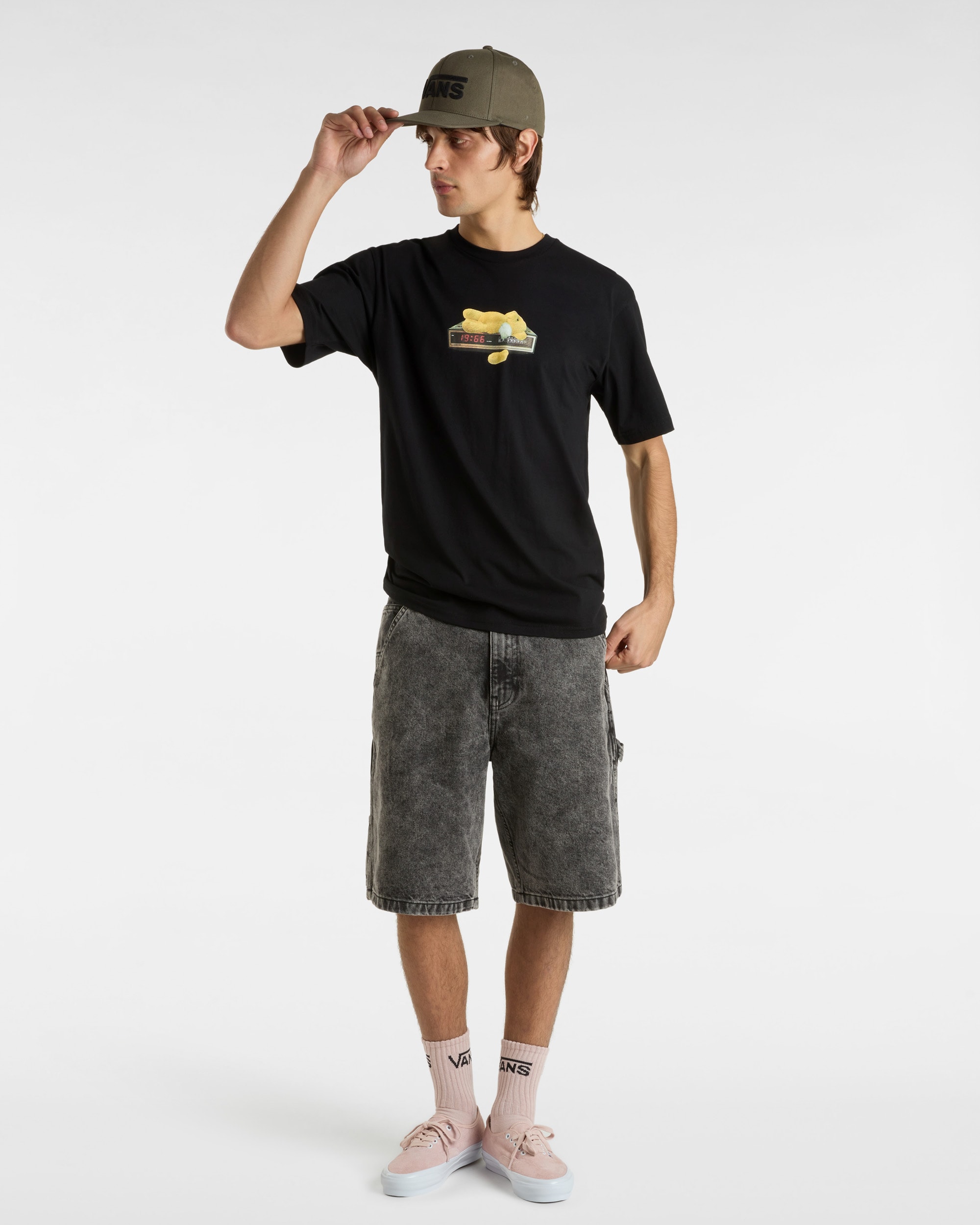 Tshirt Times Up VANS Noir ALT4