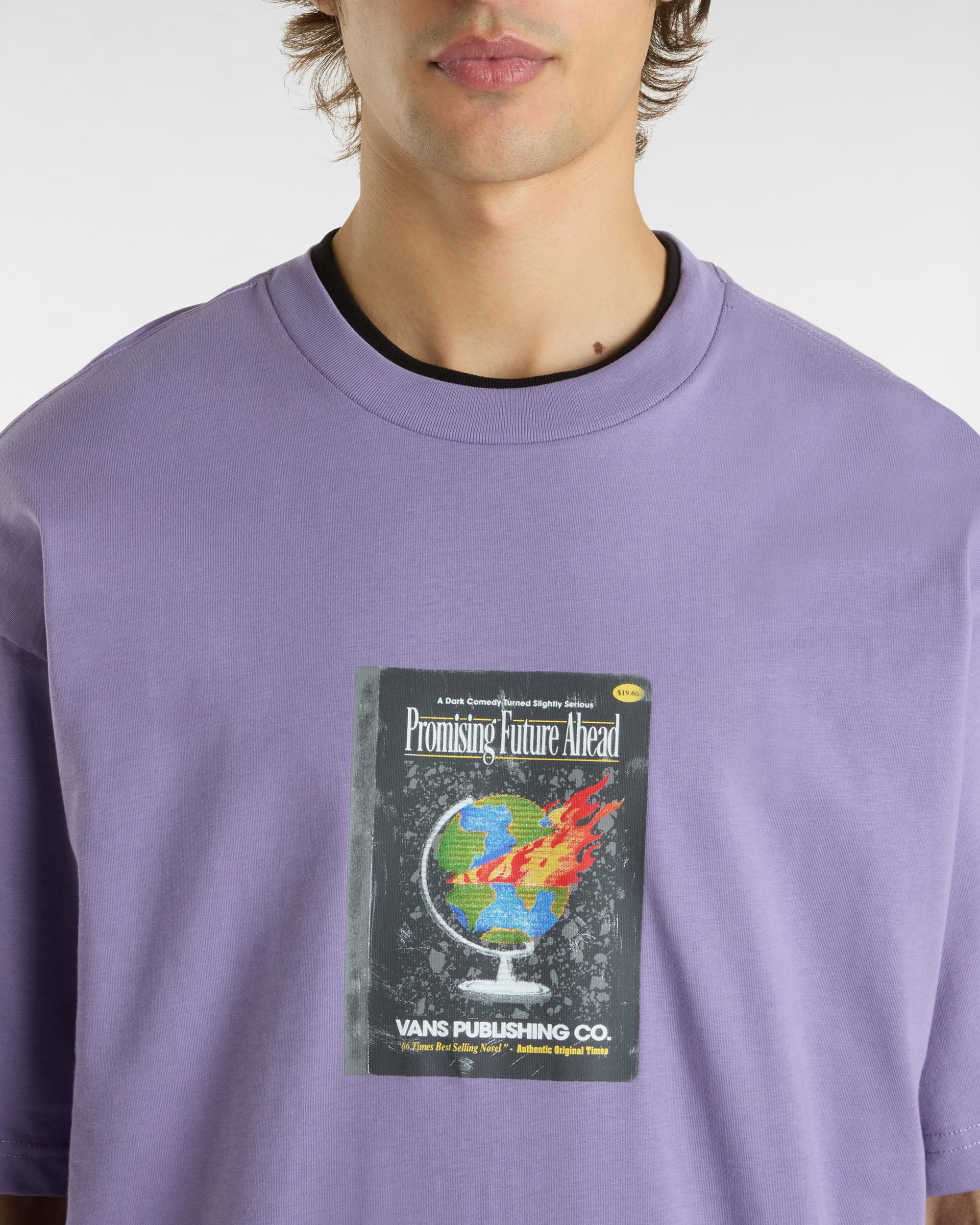 Tshirt Paperback Writer VANS Violet ALT5