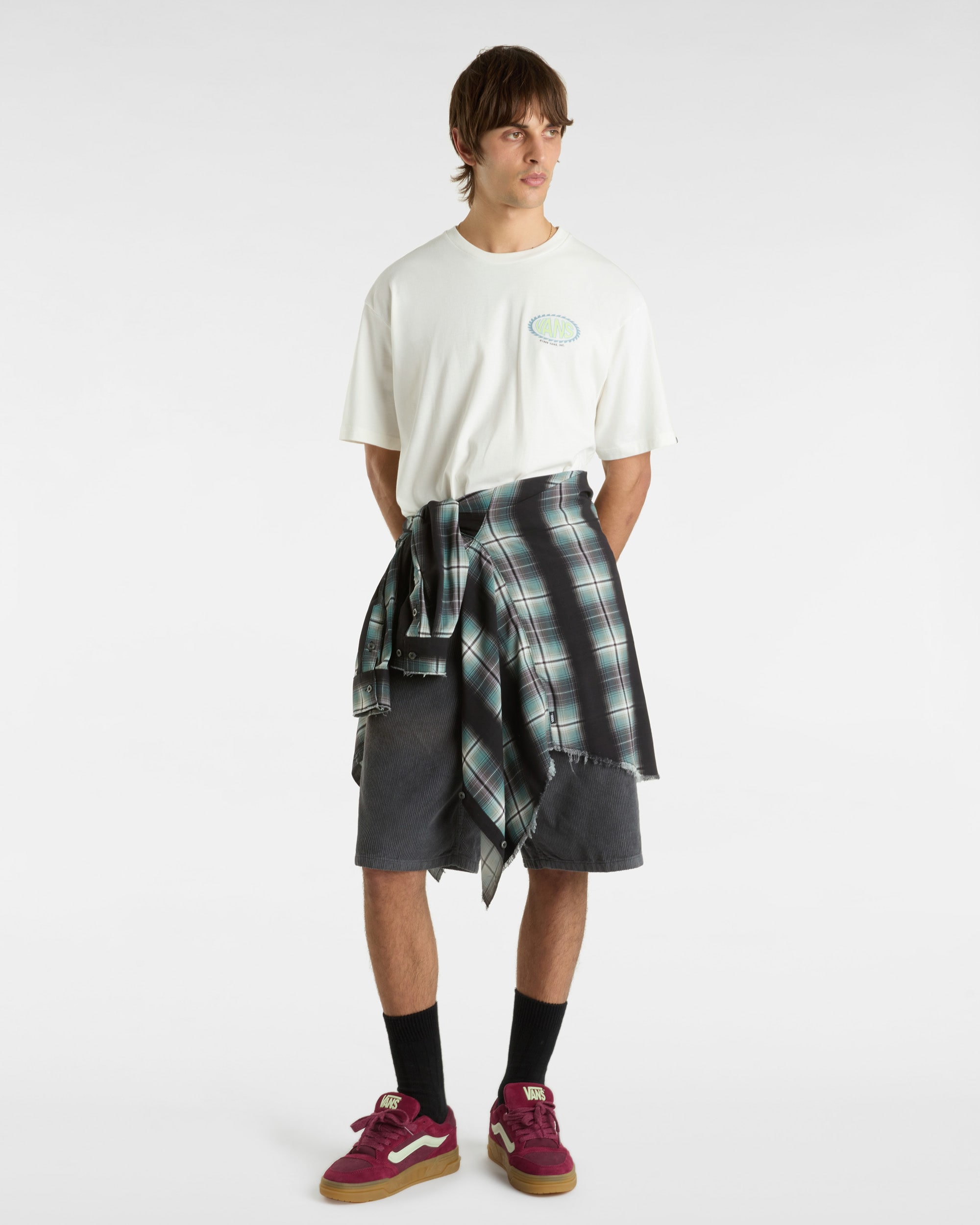 Tshirt Road Stop VANS Blanc ALT4