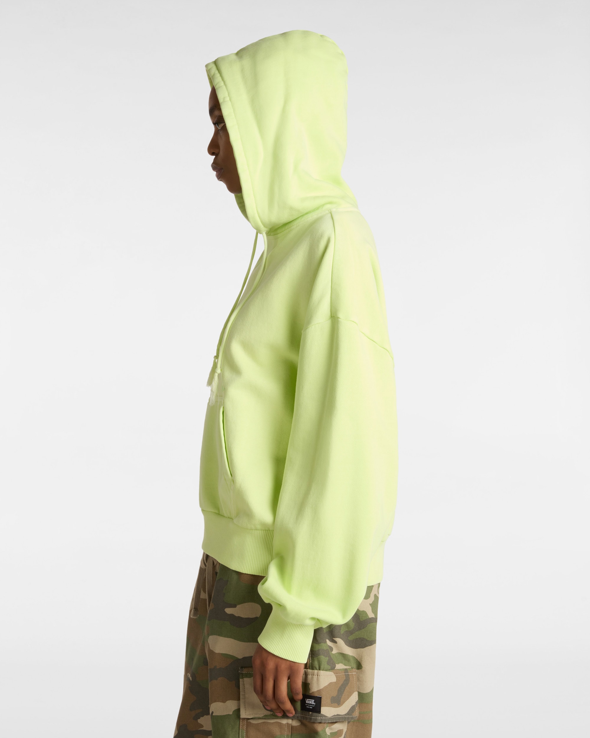 Sweat  capuche Retro VANS Vert ALT4