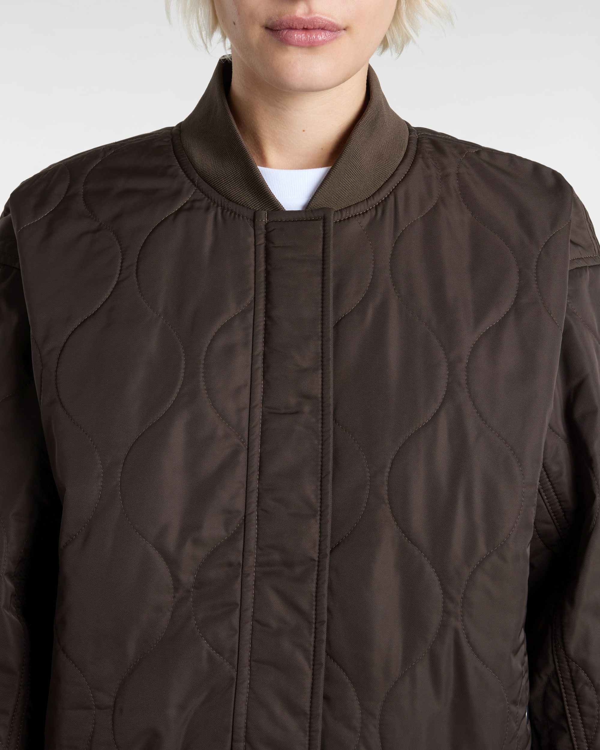 Veste bomber matelasse Bennet VANS Marron ALT6