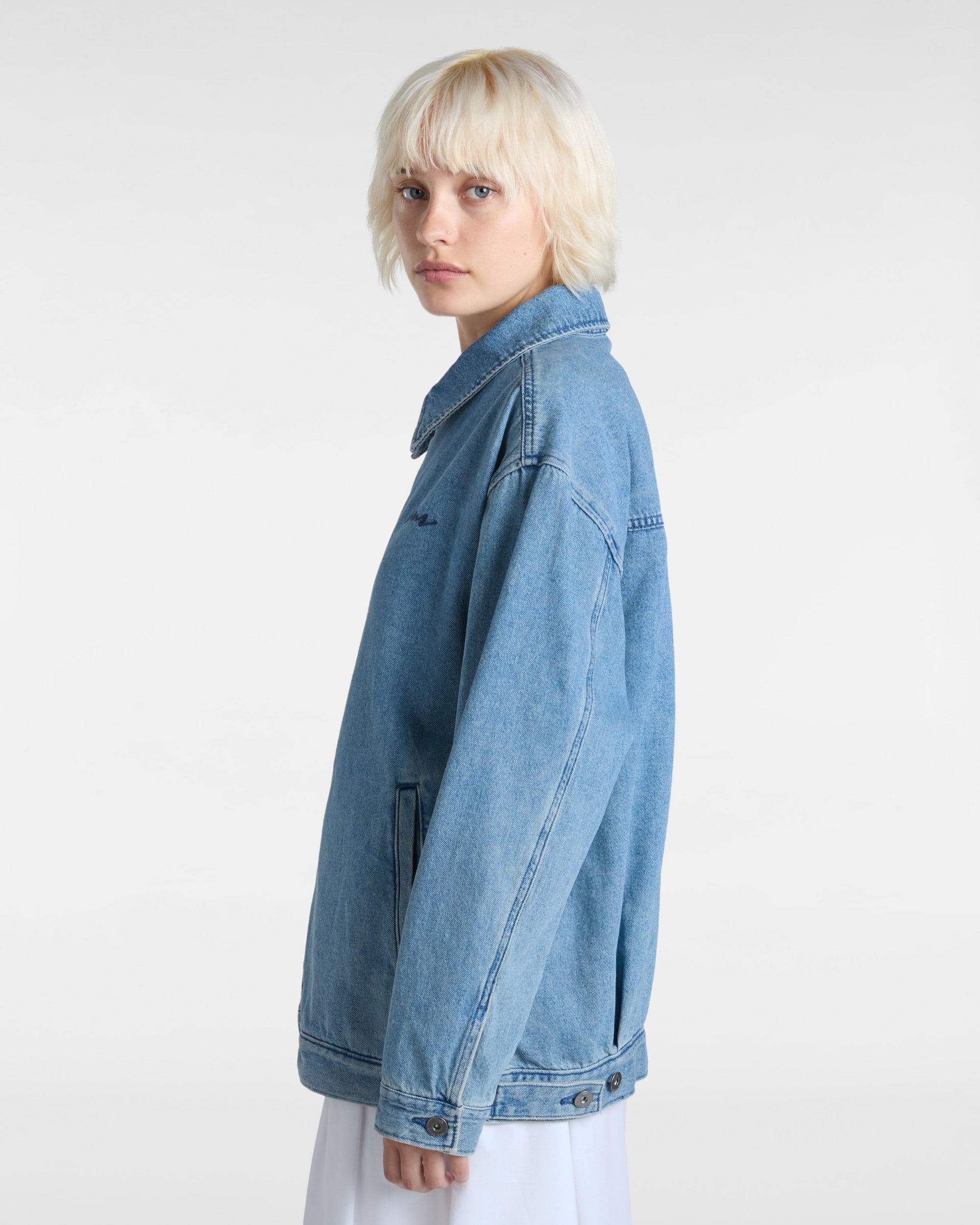 Veste en jean Pitstop VANS Bleu ALT4