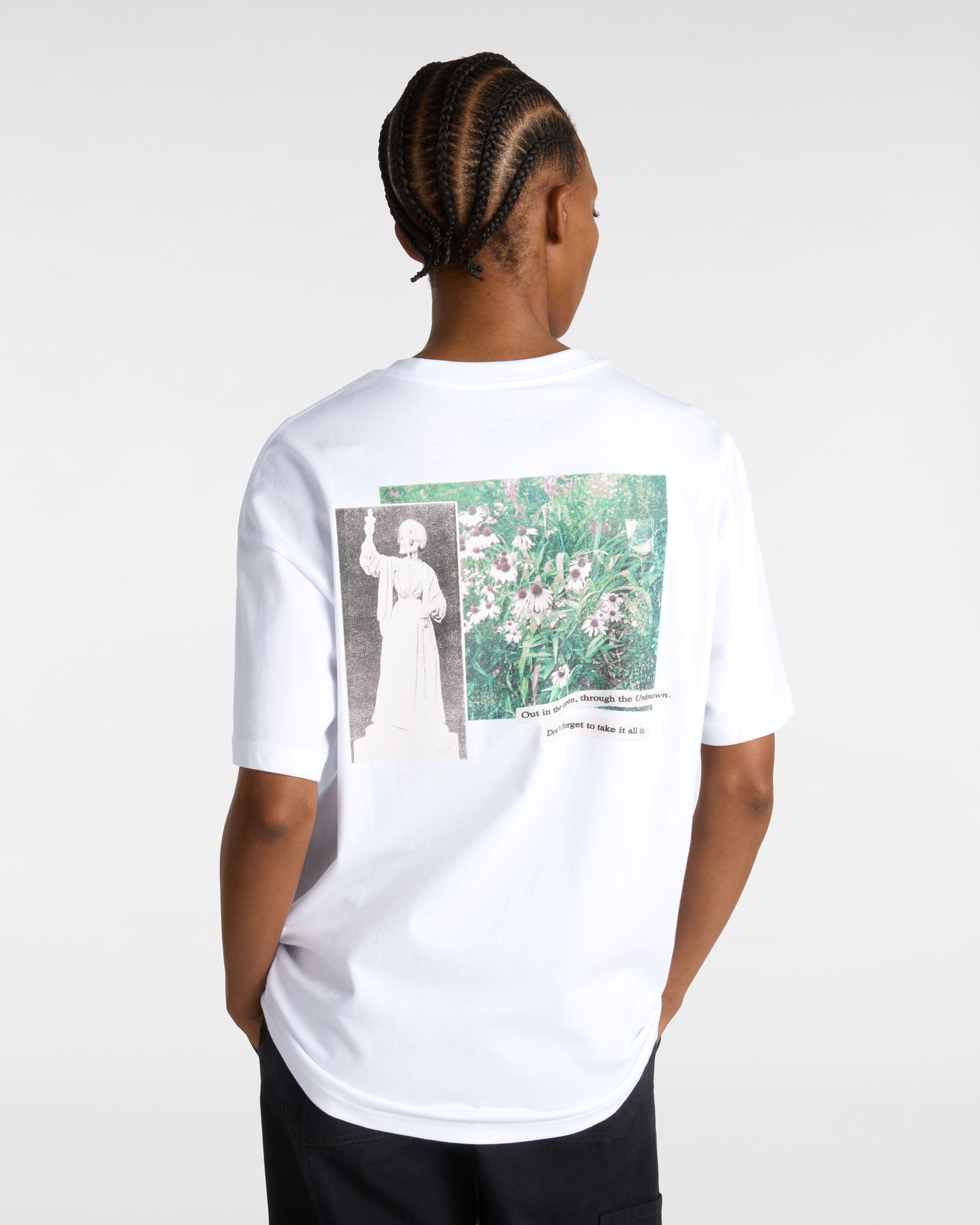Tshirt Garden VANS Blanc ALT3