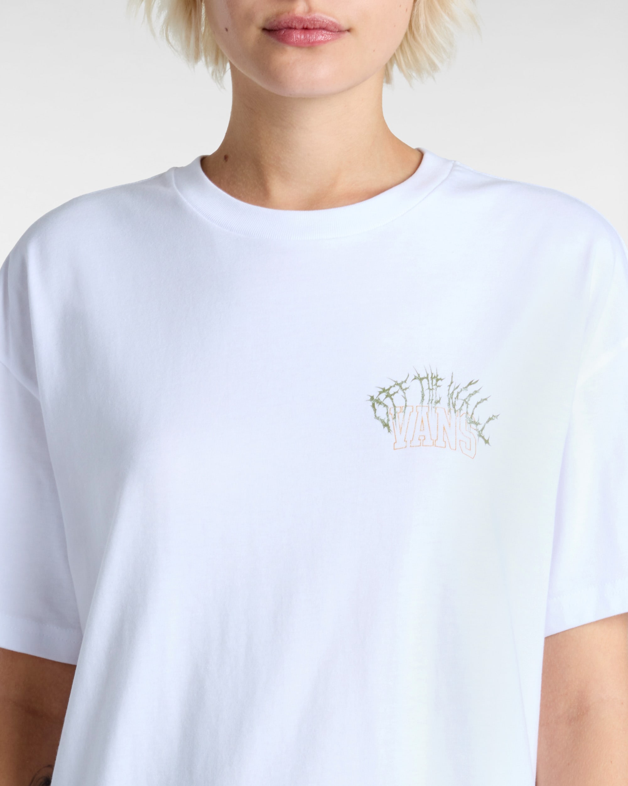 Tshirt Metal University VANS Blanc ALT5