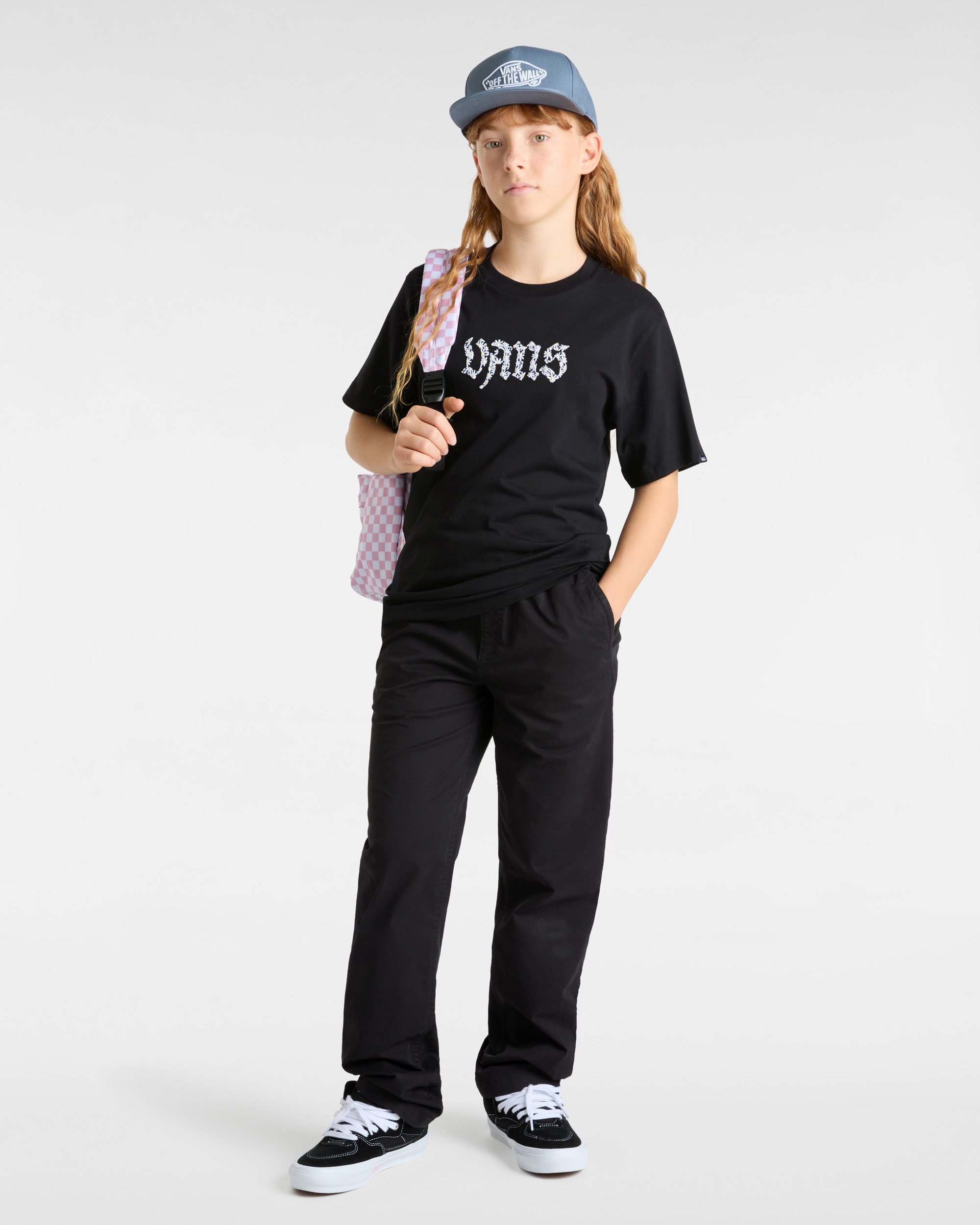 Tshirt Daisy Break Enfant 814 ans VANS Noir ALT4