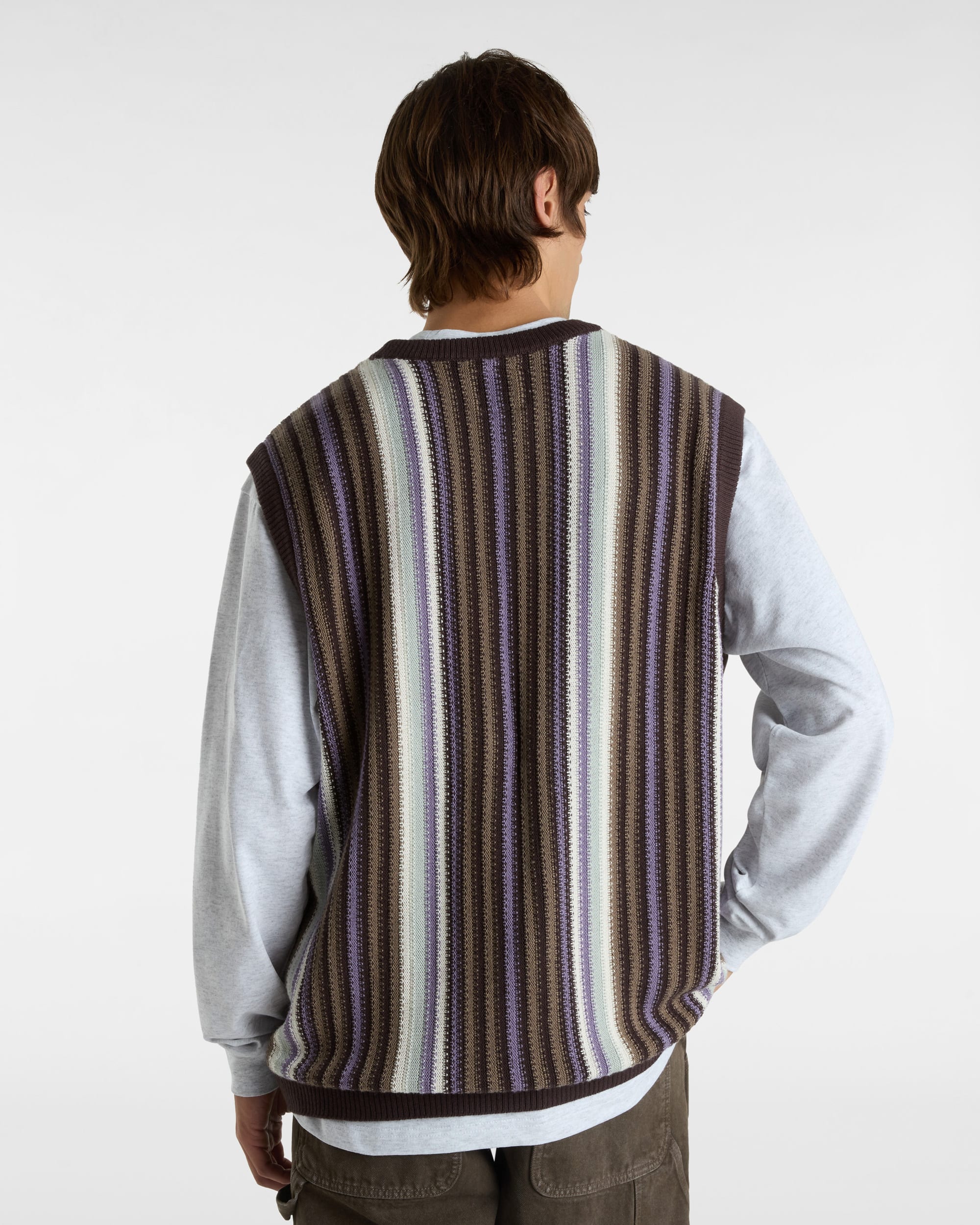 Pull sans manches Samuelson Premium VANS Marron ALT3