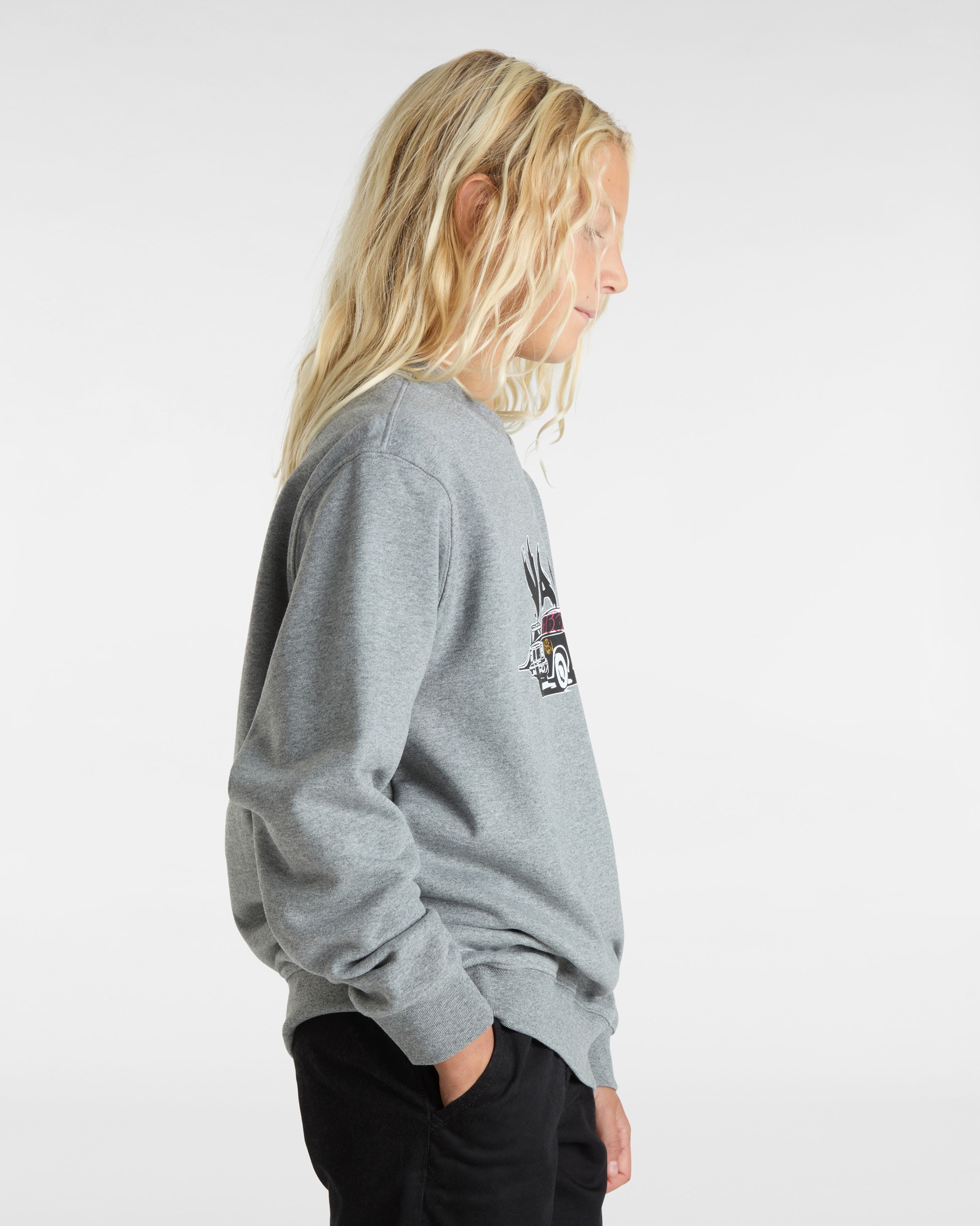 Sweat Copout Loose Crew Ado 814 ans VANS Gris ALT4