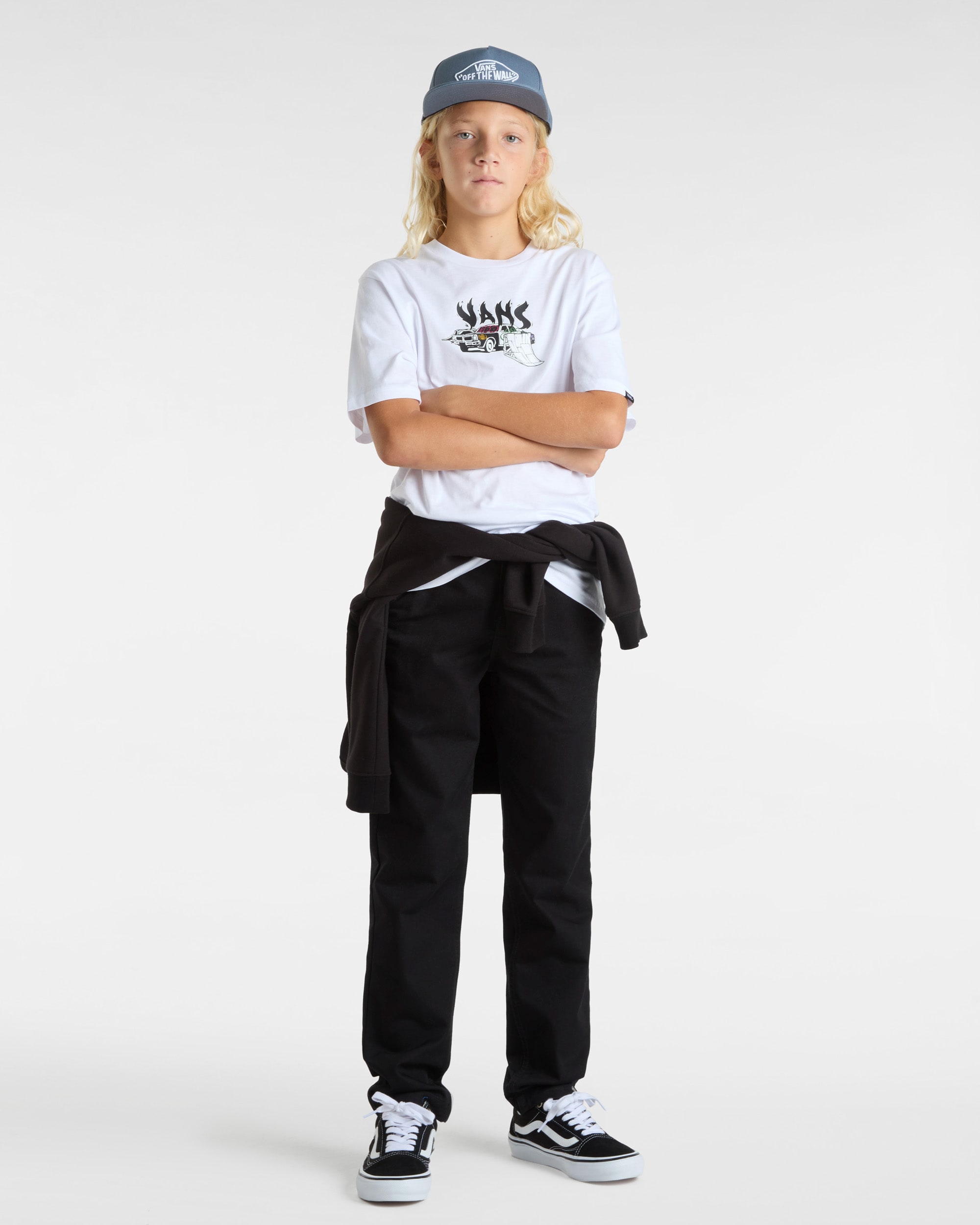 Tshirt Copout Enfant 814 ans VANS Blanc ALT4