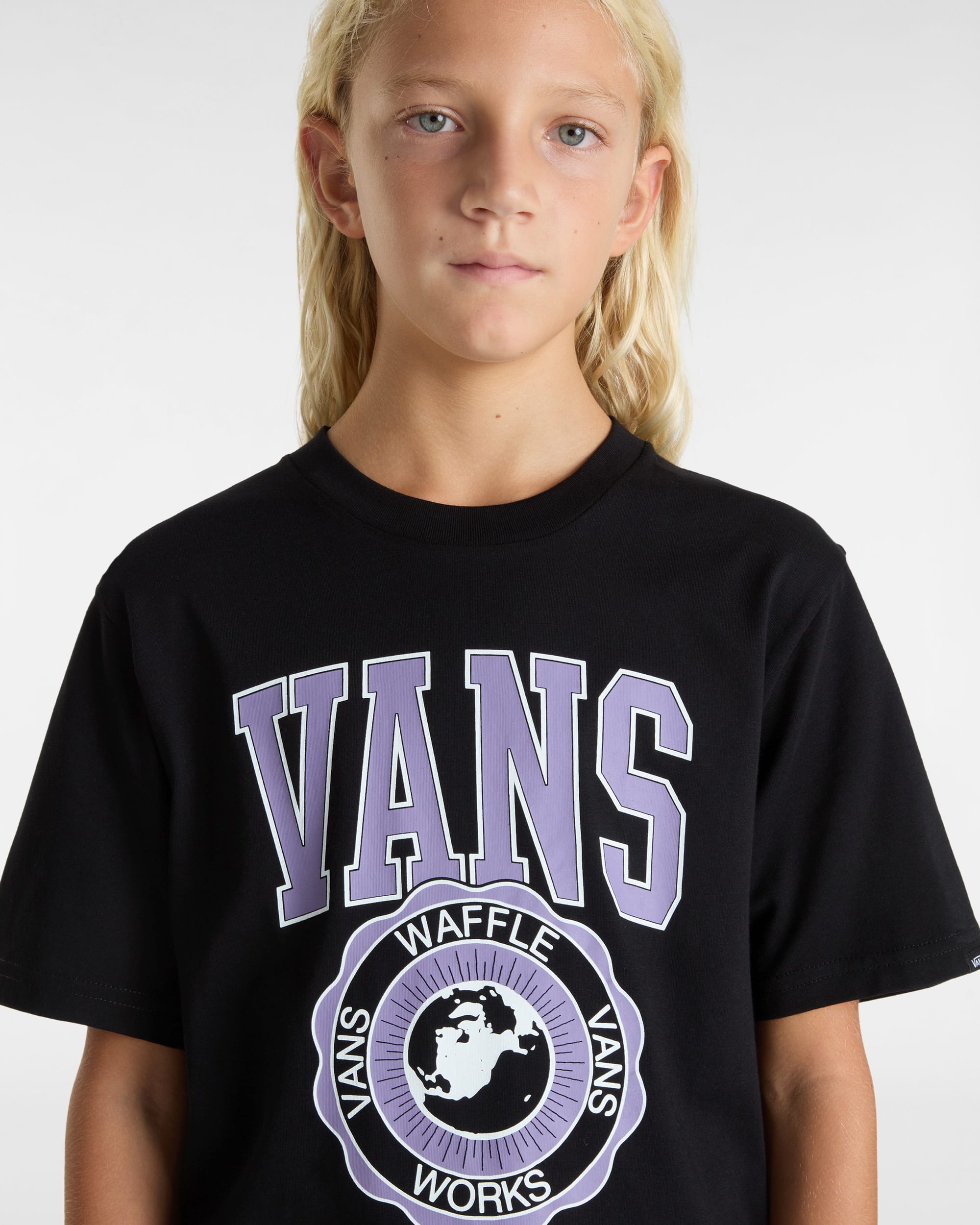 Tshirt Inter V Enfant 814 ans VANS Noir ALT8