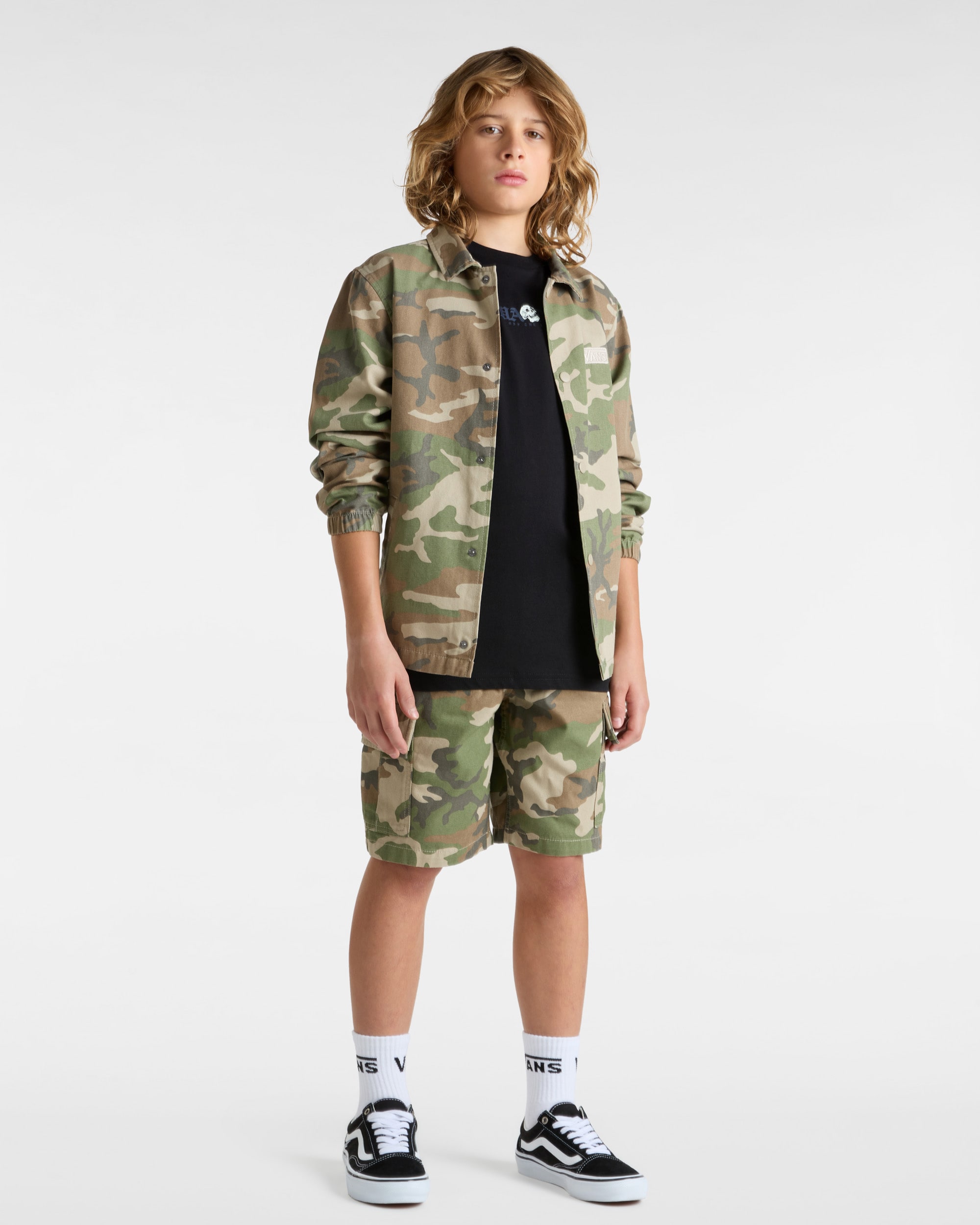 Tshirt Shattered Enfant 814 ans VANS Noir ALT4