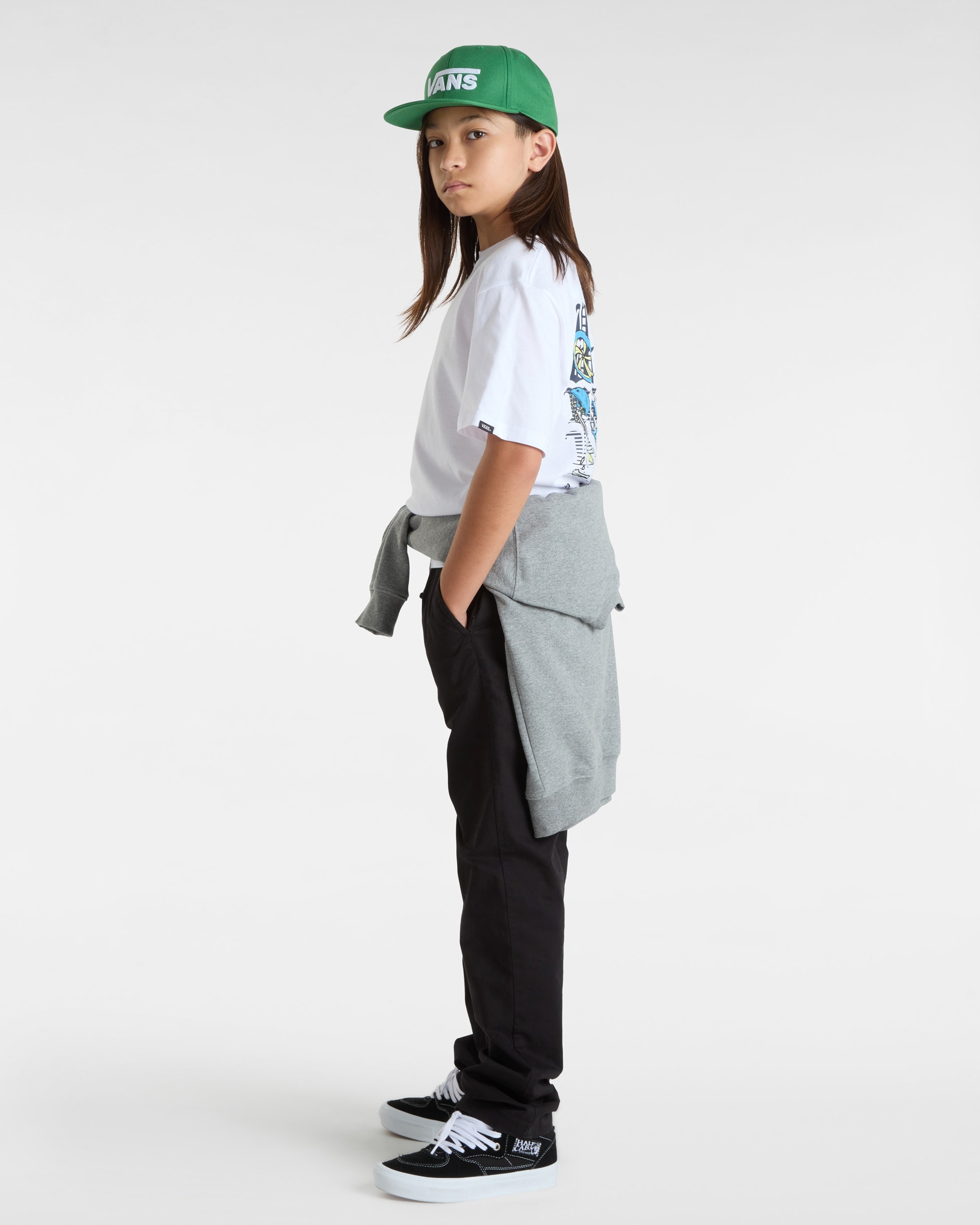 Tshirt Shattered Enfant 814 ans VANS Blanc ALT4