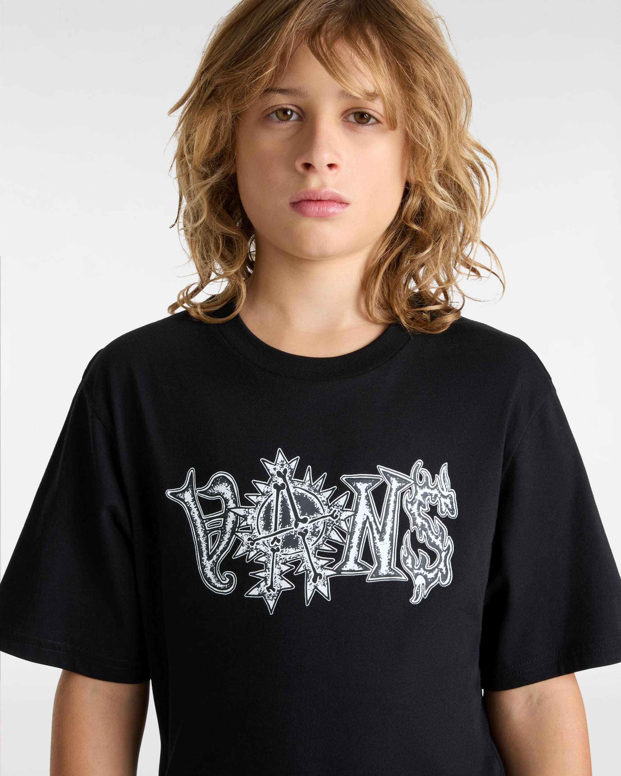 Tshirt Jangled Enfant 814 ans VANS Noir ALT5