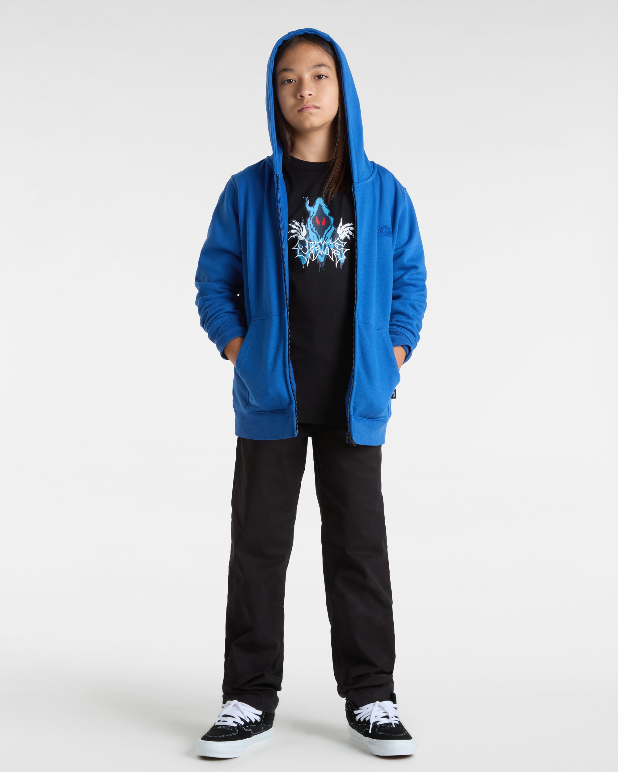 Tshirt Next Time Enfant 814 ans VANS Noir ALT2