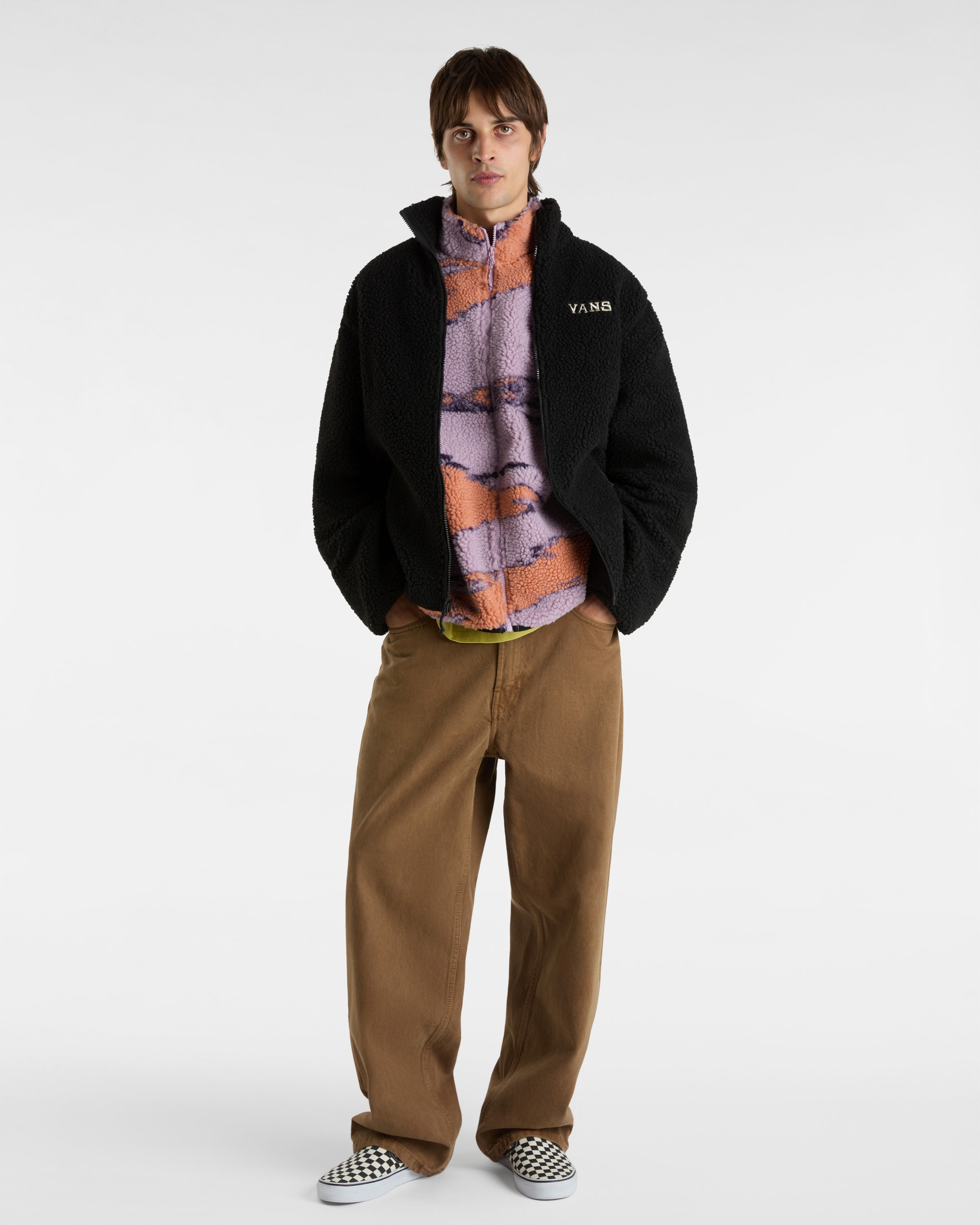 Veste Nimi Full Zip Sherpa VANS Noir ALT5