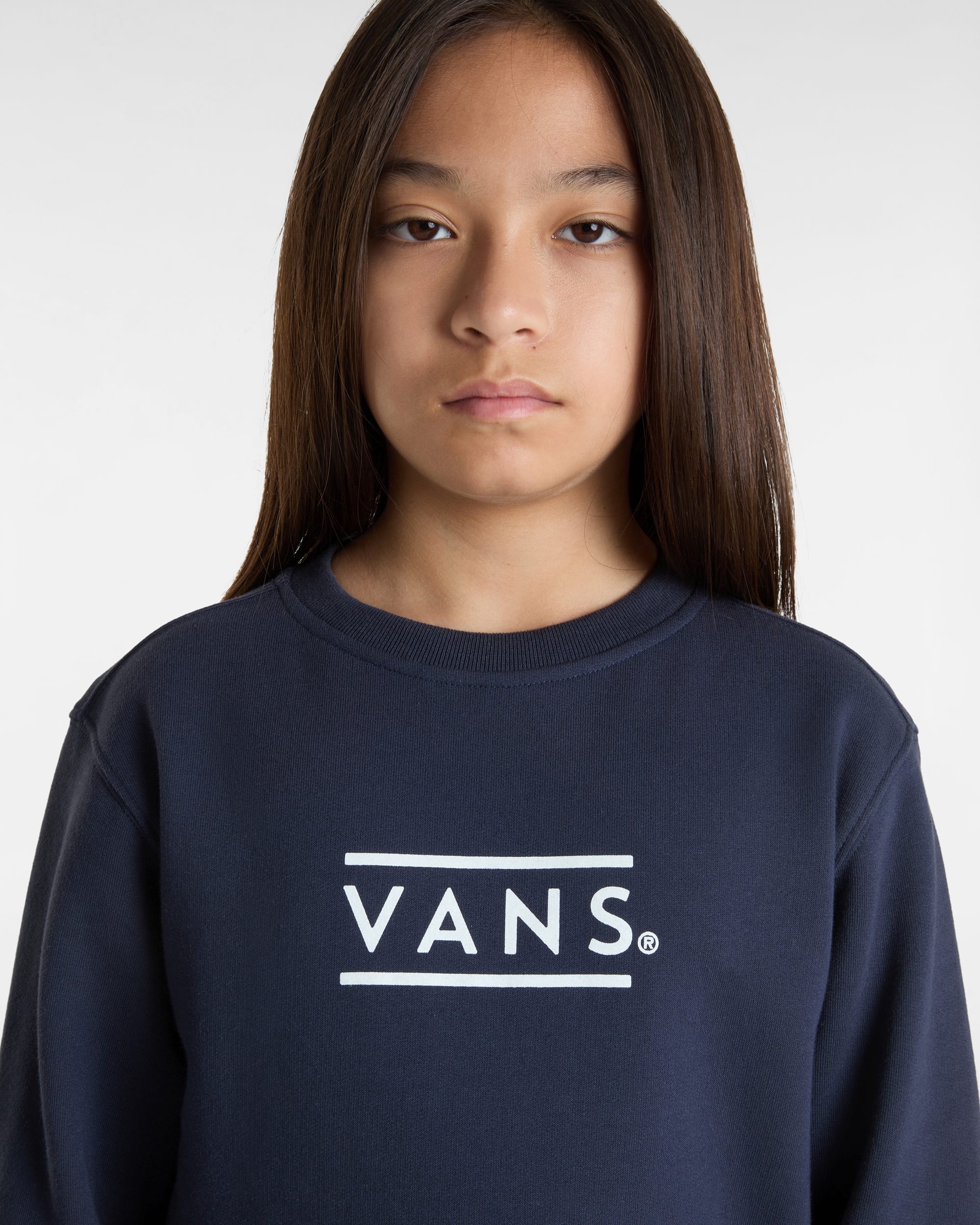 Kinder Half Box RundhalsSweatshirt 814 Jahre VANS Blau ALT6