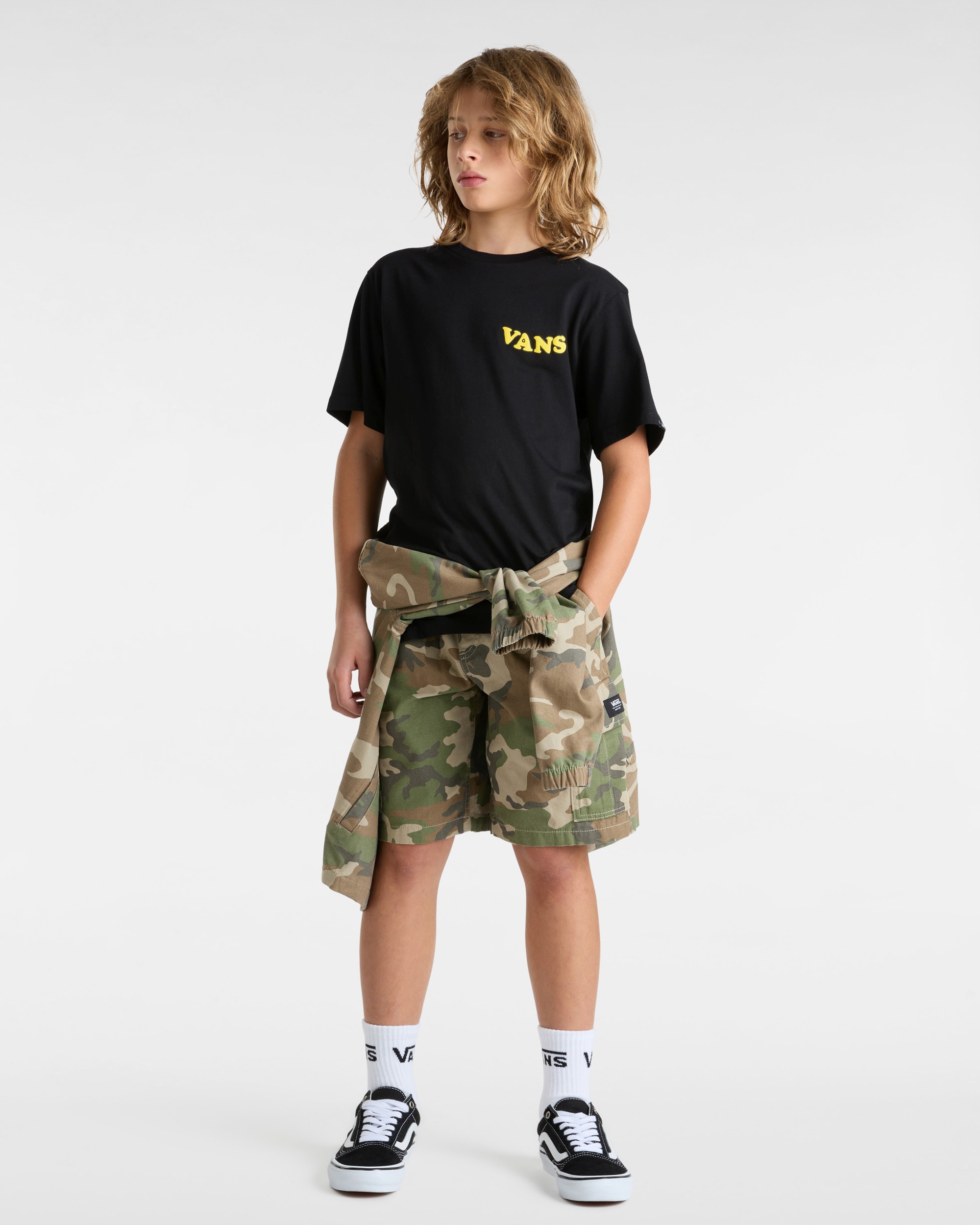Tshirt Hasta La Shaka Enfant 814 ans VANS Noir ALT4