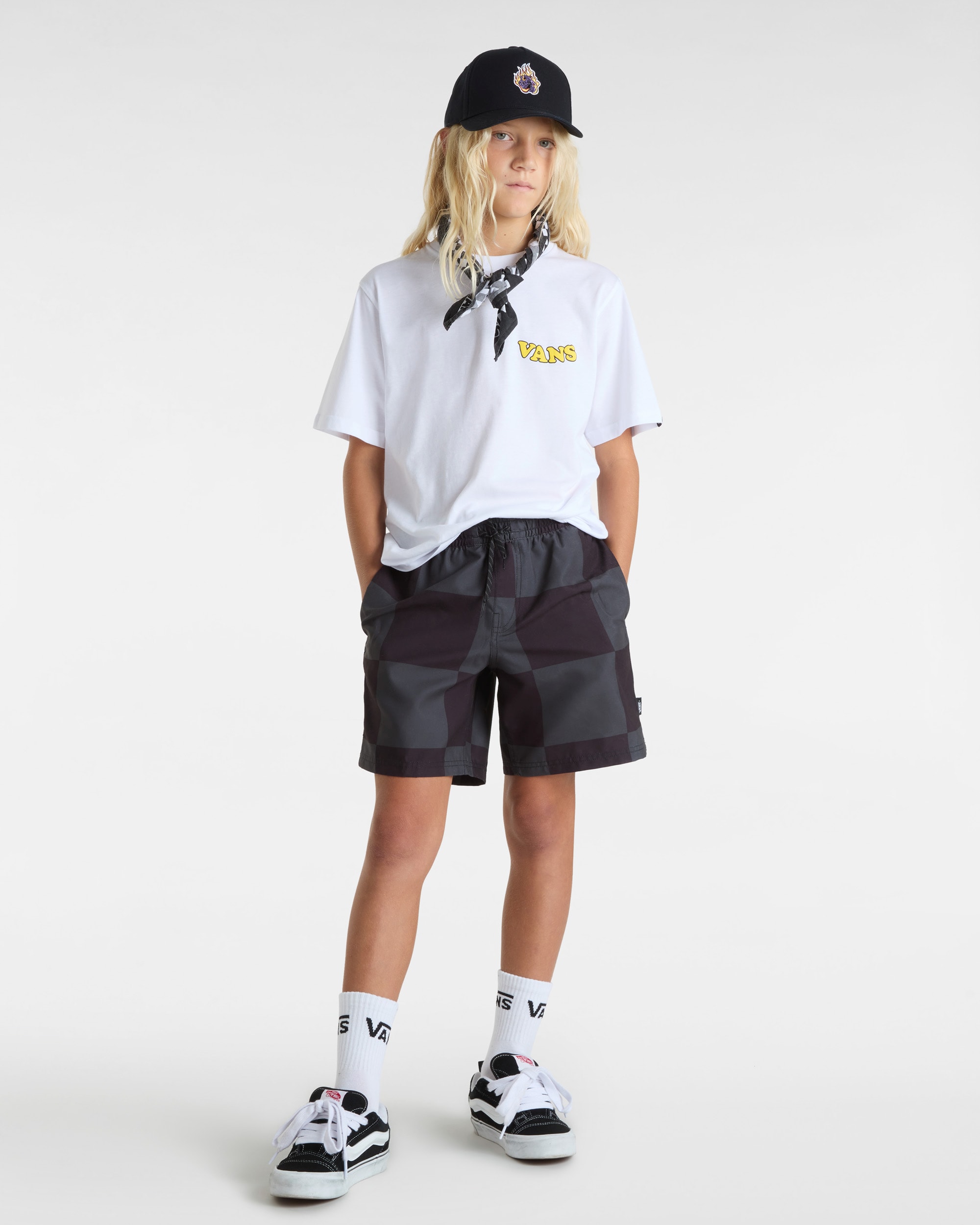 Tshirt Hasta La Shaka Enfant 814 ans VANS Blanc ALT4