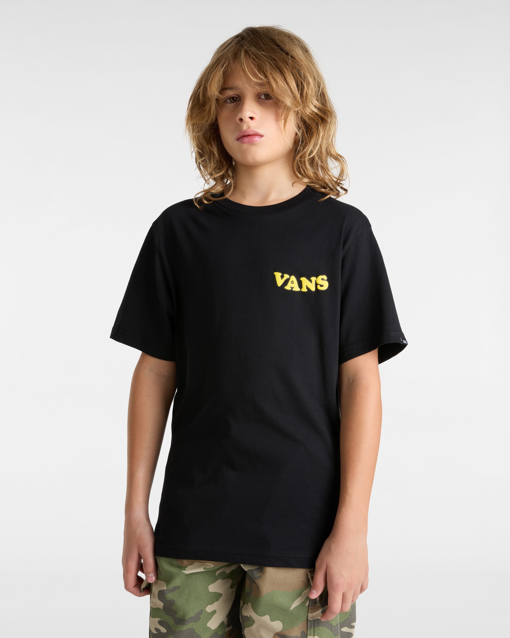 Tshirt Hasta La Shaka Enfant 814 ans VANS Noir ALT2