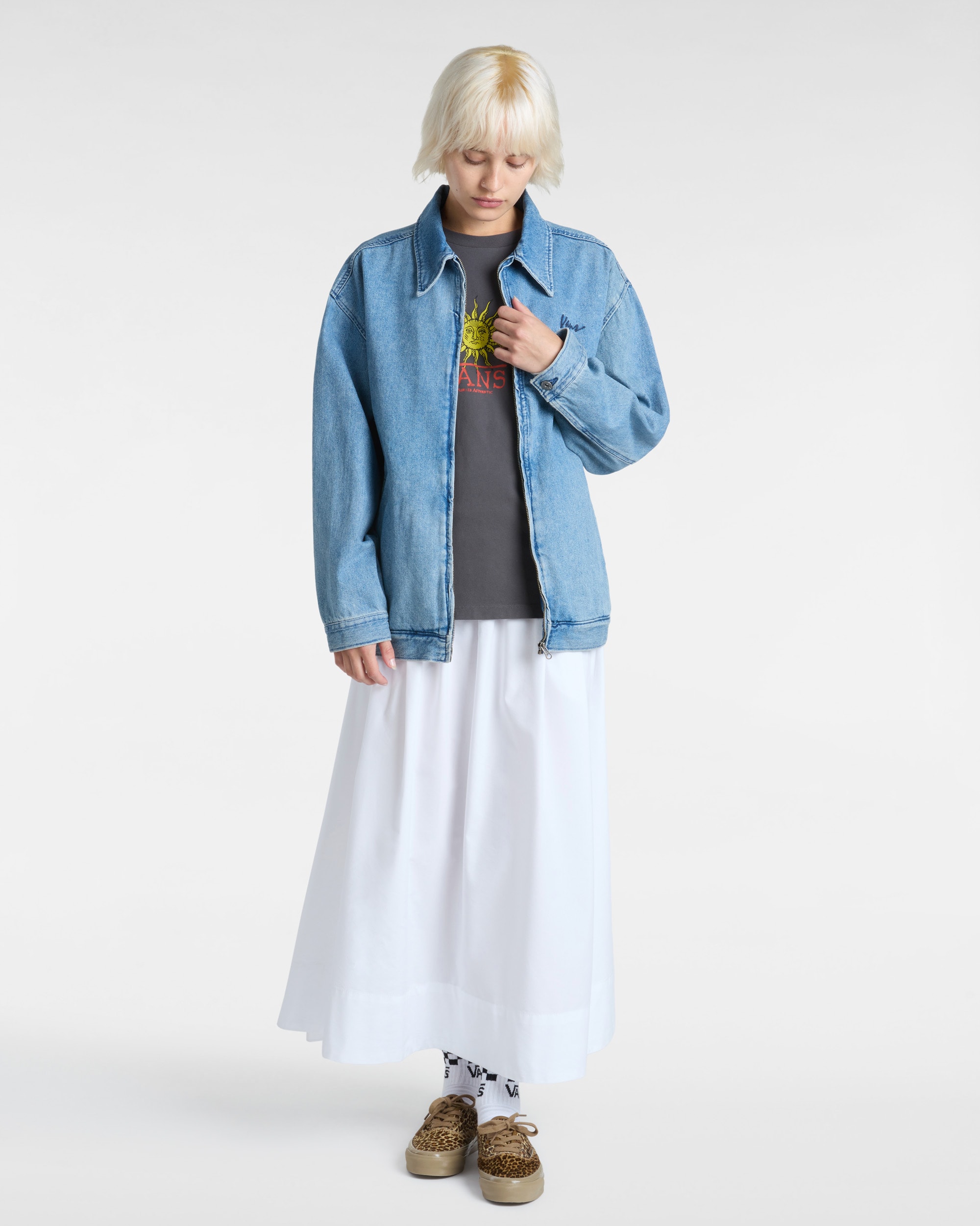 Tshirt Cosmic Ray VANS Gris ALT4