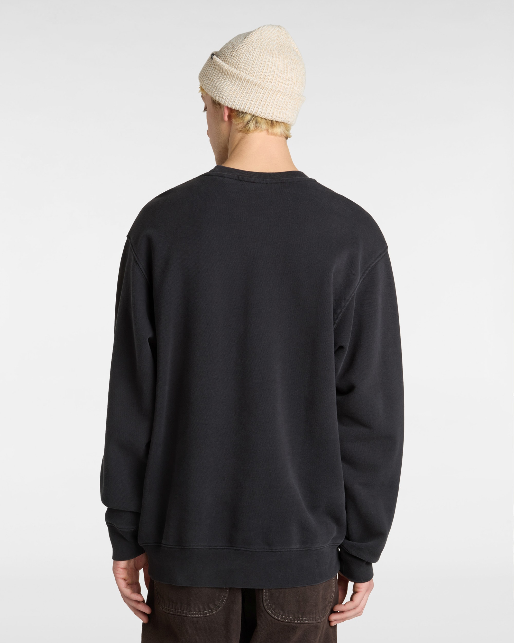 Sweat Tell a Friend Crew VANS Noir ALT3