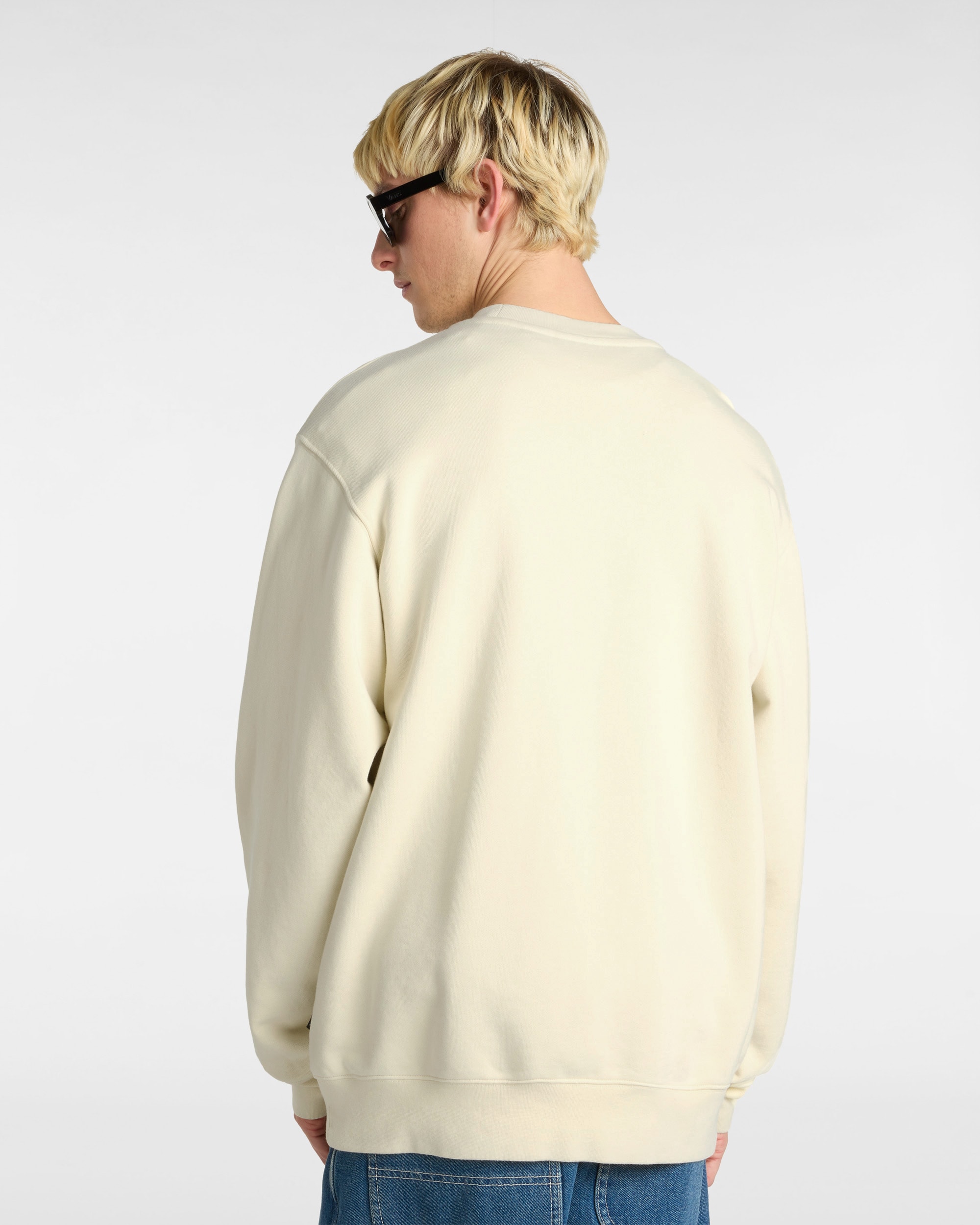 Sweat Tell a Friend Crew VANS Beige ALT5