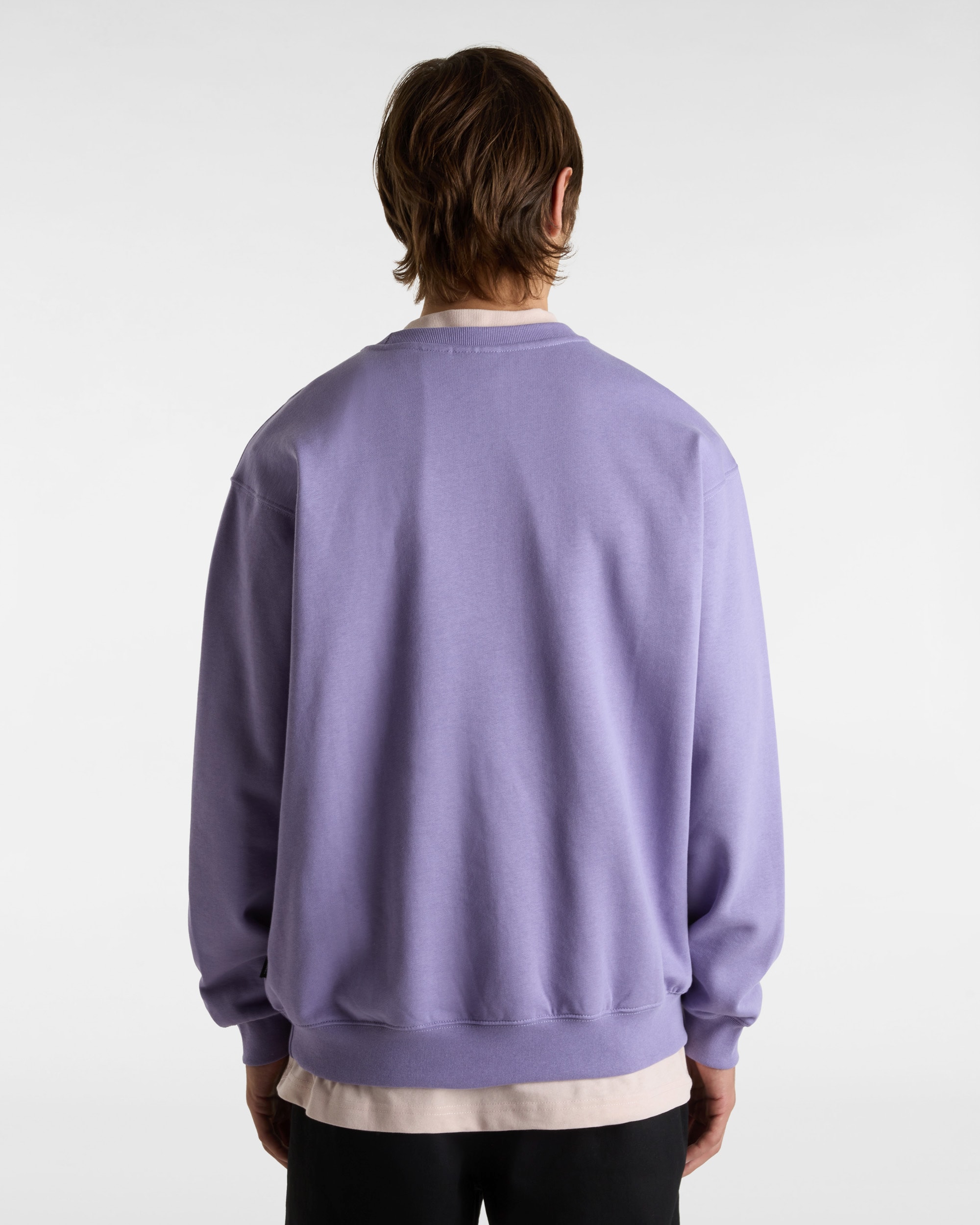 Left Chest II Logo Sweatshirt VANS Purple ALT5