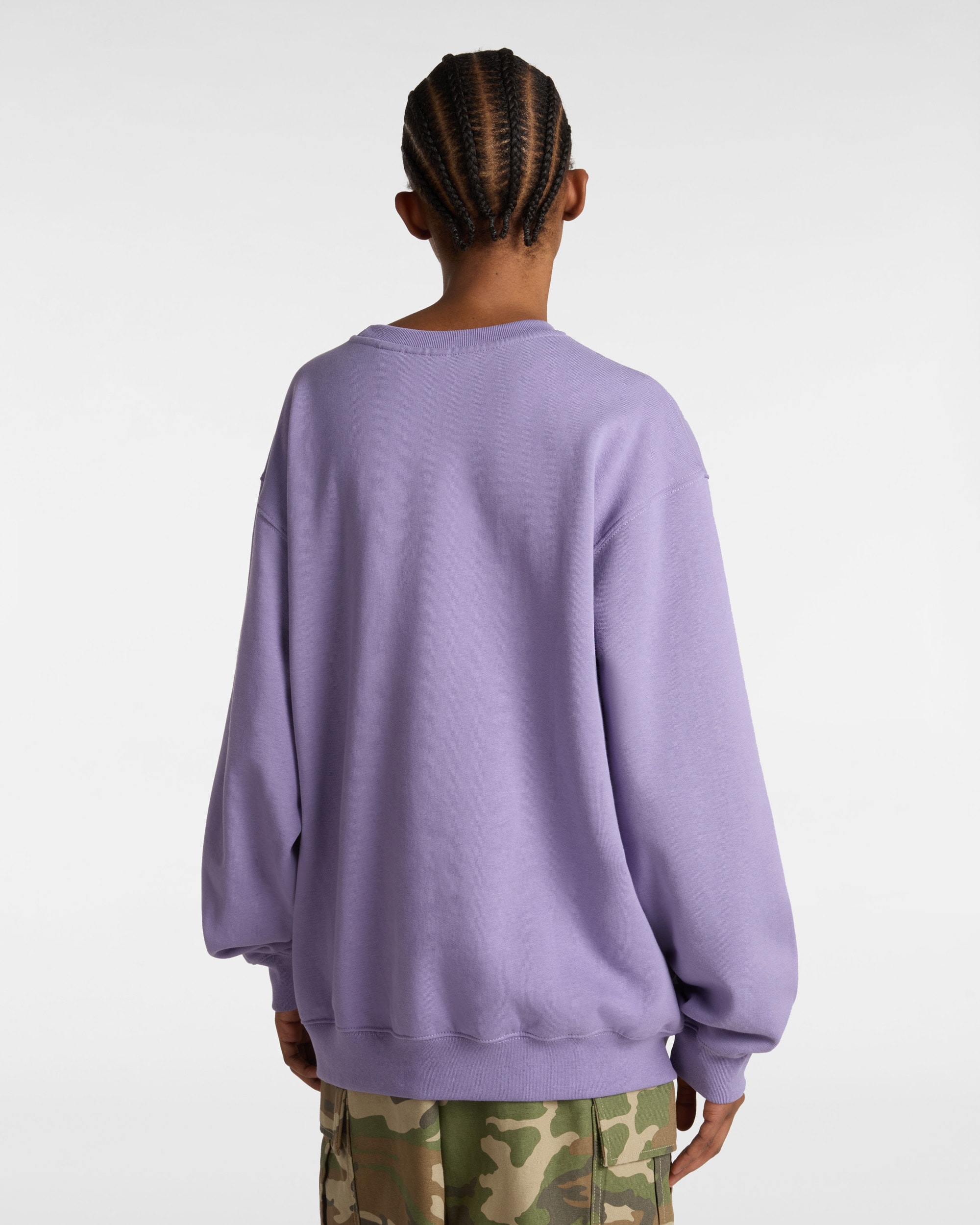Left Chest II Logo Sweatshirt VANS Purple ALT9
