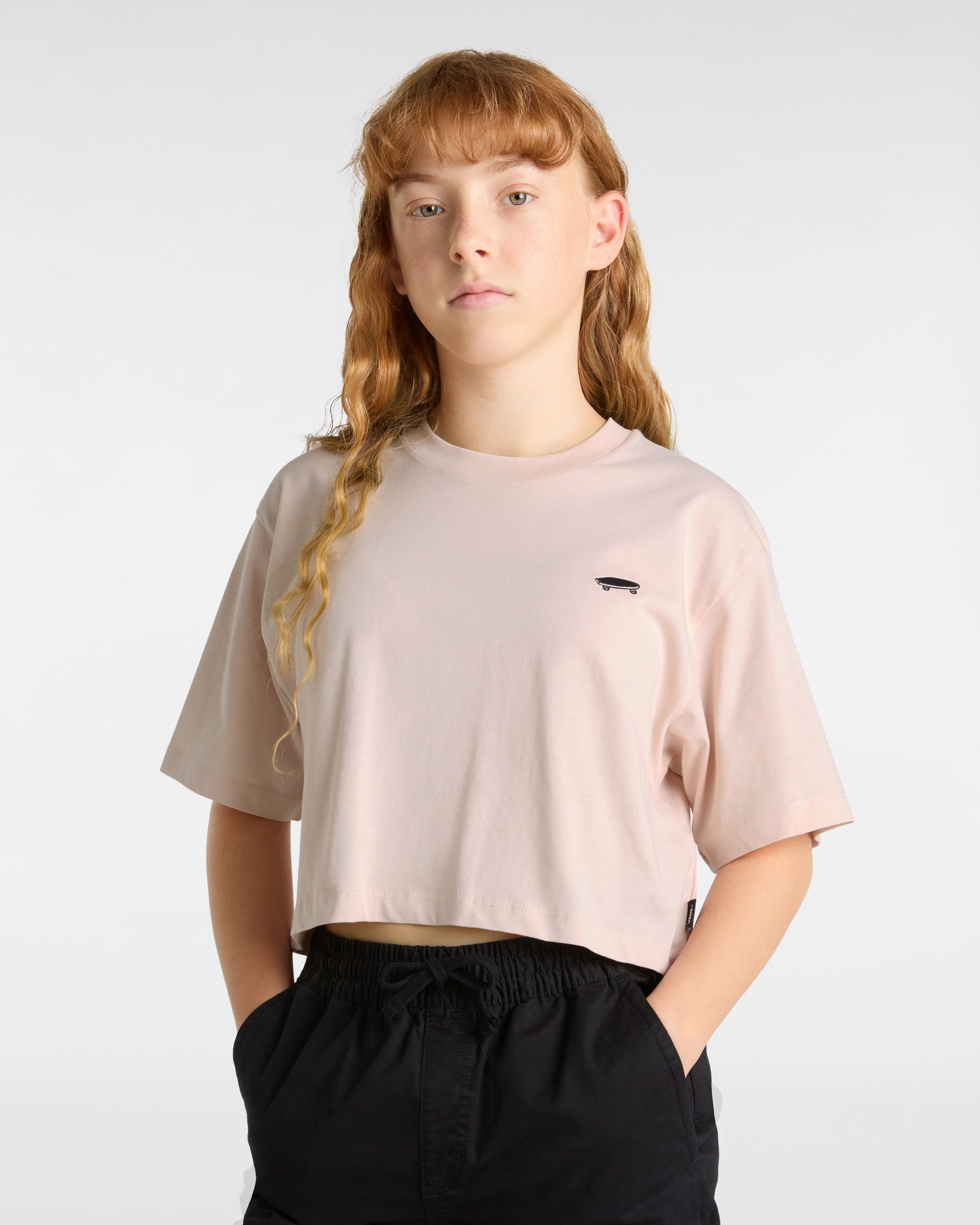 Tshirt court Salton Enfant 814 ans VANS Rose ALT2