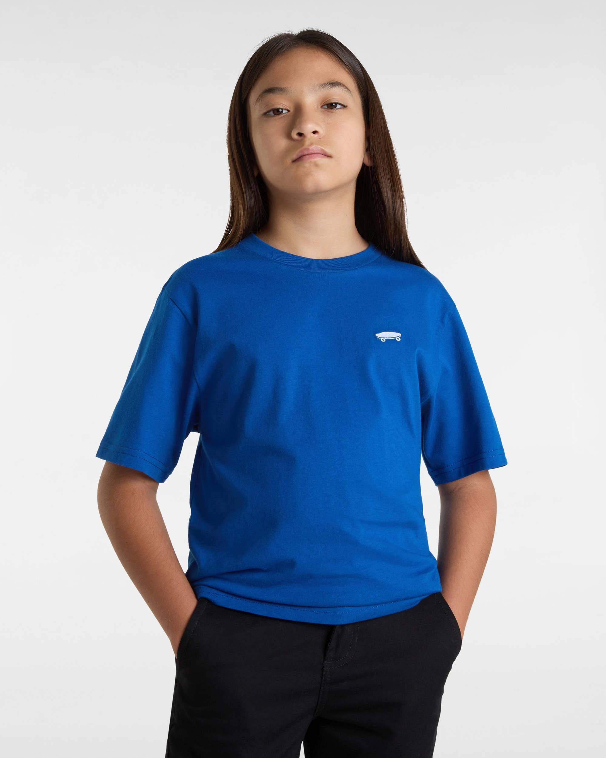 Kids Salton TShirt 814 Years VANS Blue ALT2