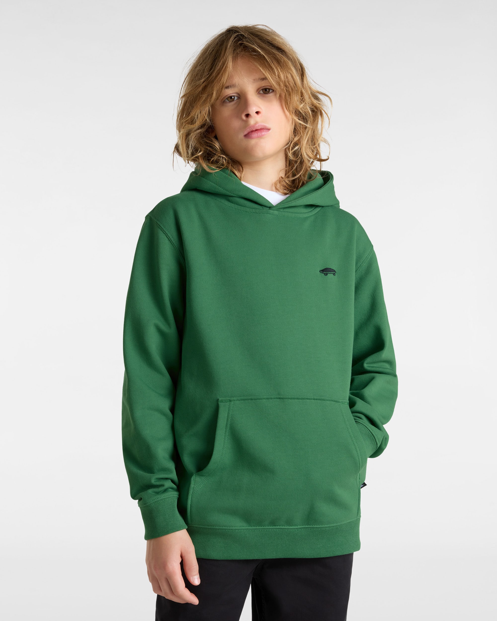 Kids Salton Pullover Hoodie 814 Years VANS Green ALT2