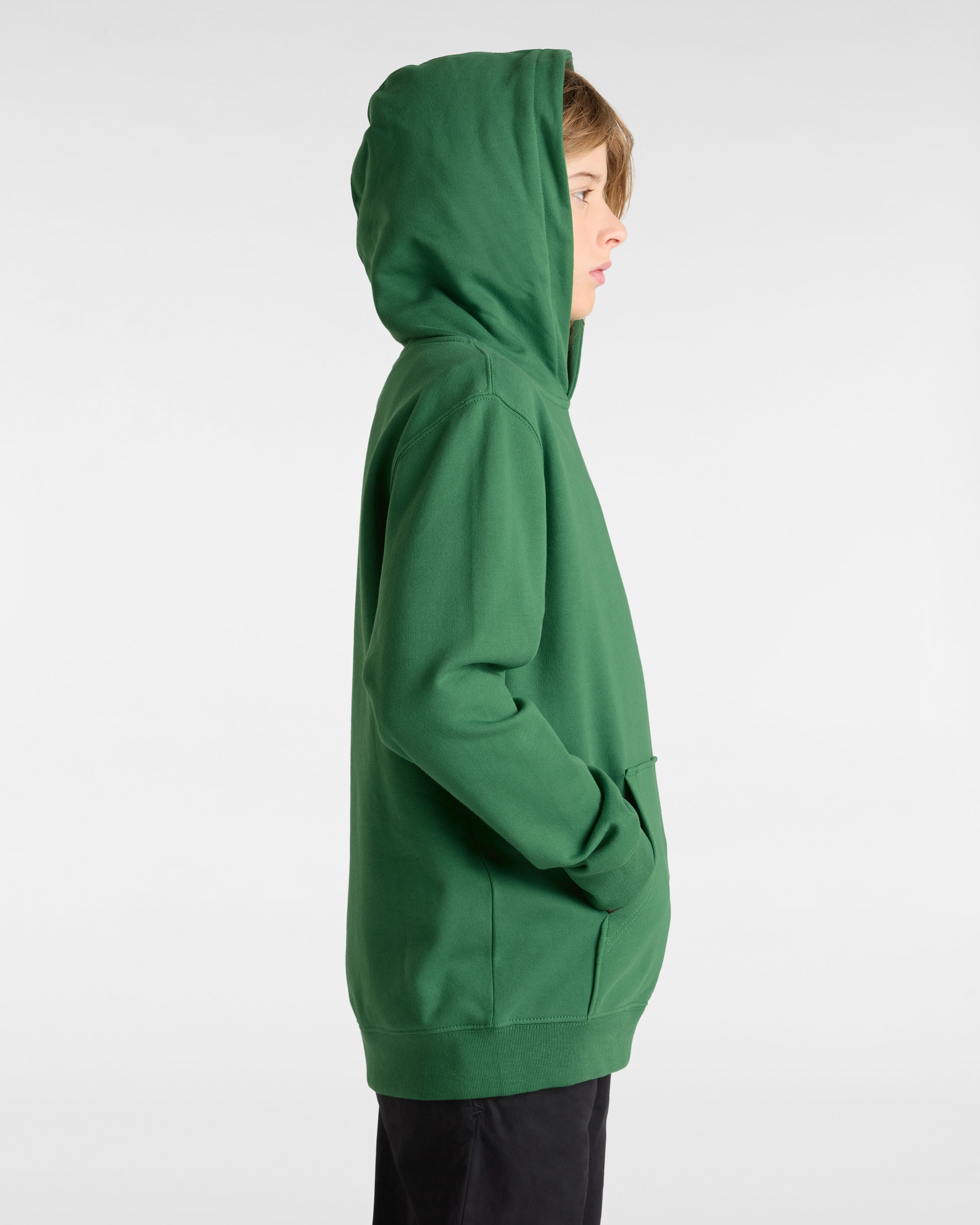 Kids Salton Pullover Hoodie 814 Years VANS Green ALT5