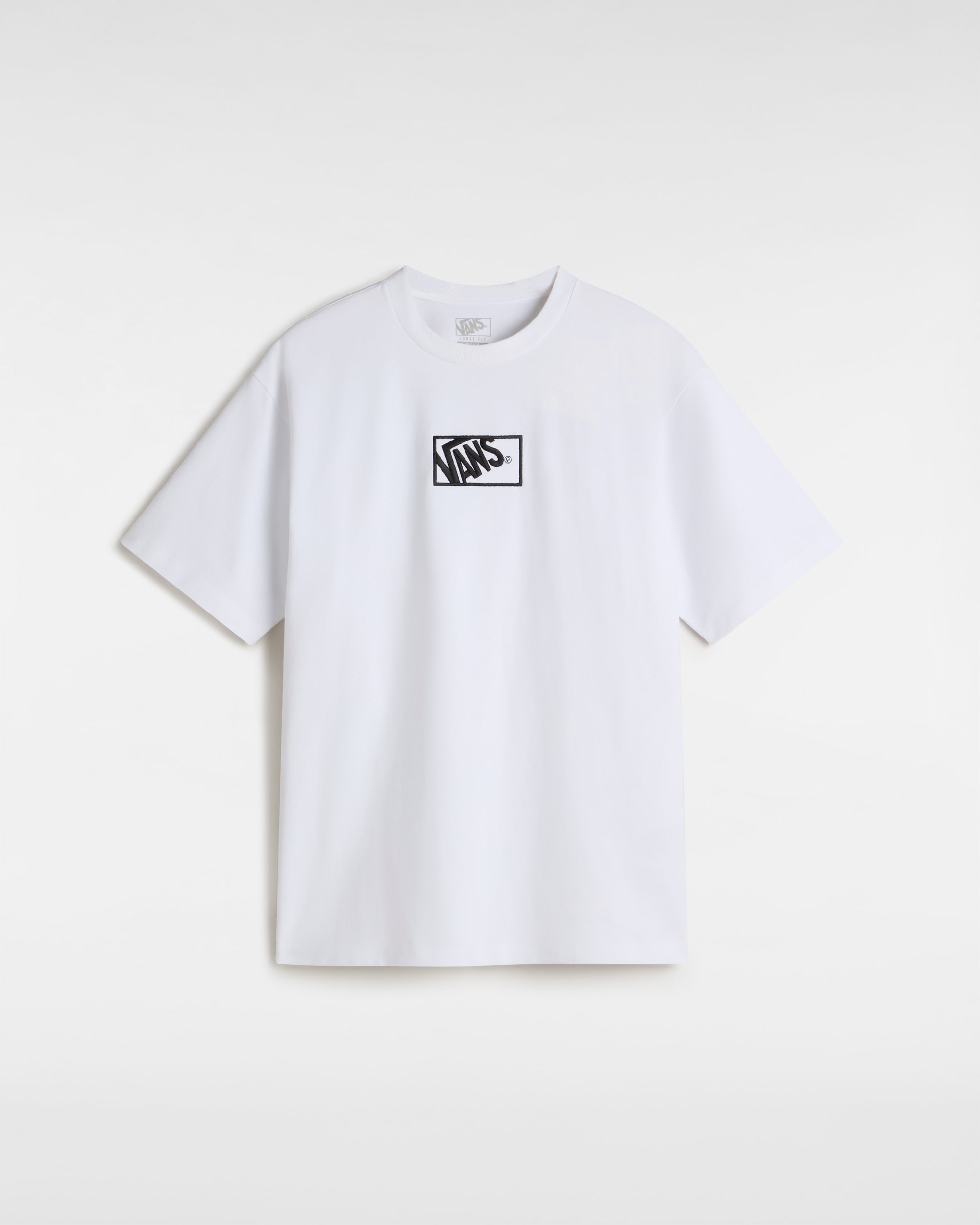 Blocked Box Loose TShirt VANS White HERO