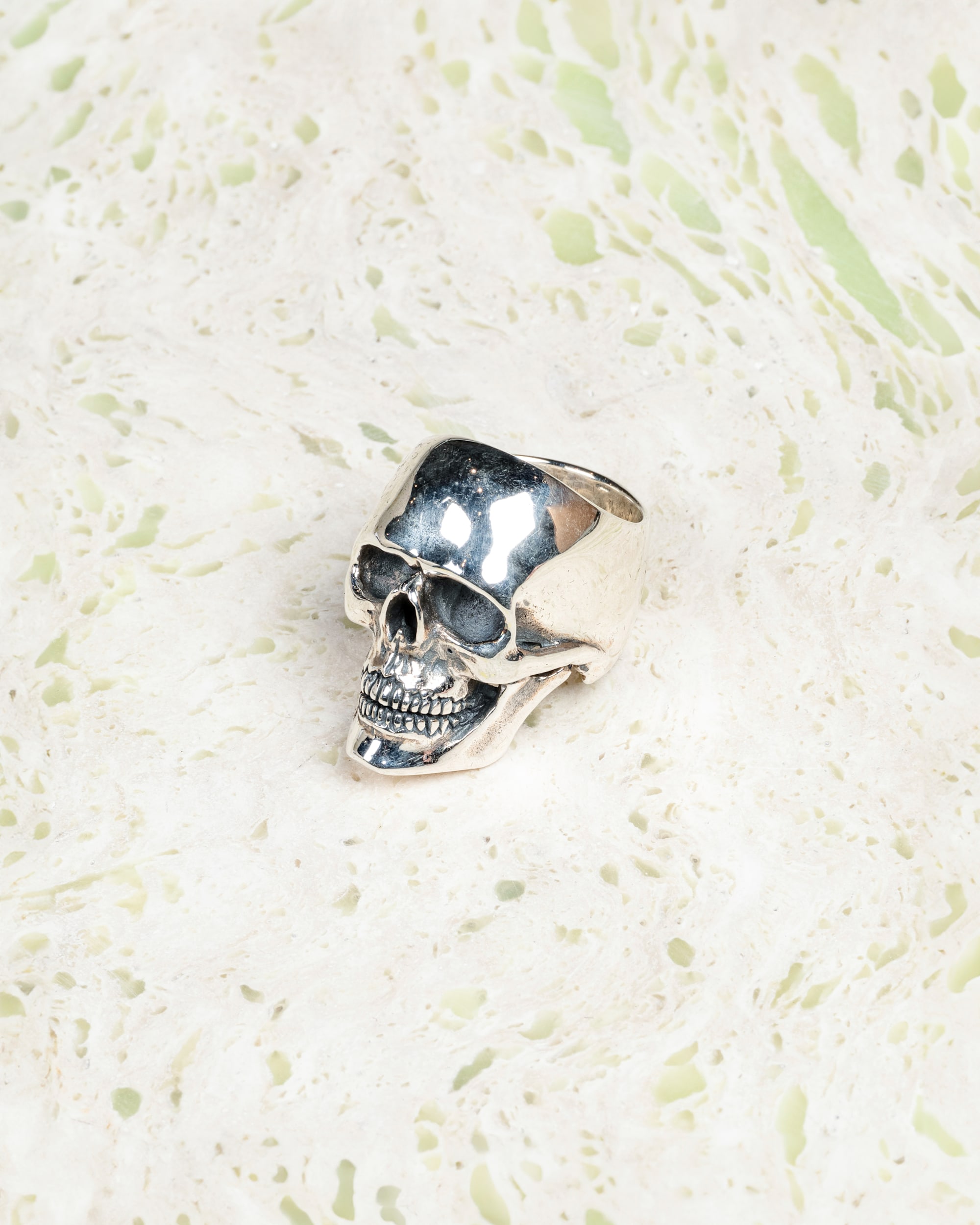 The Frog Anatomical Skull Ring VANS Grey ALT1