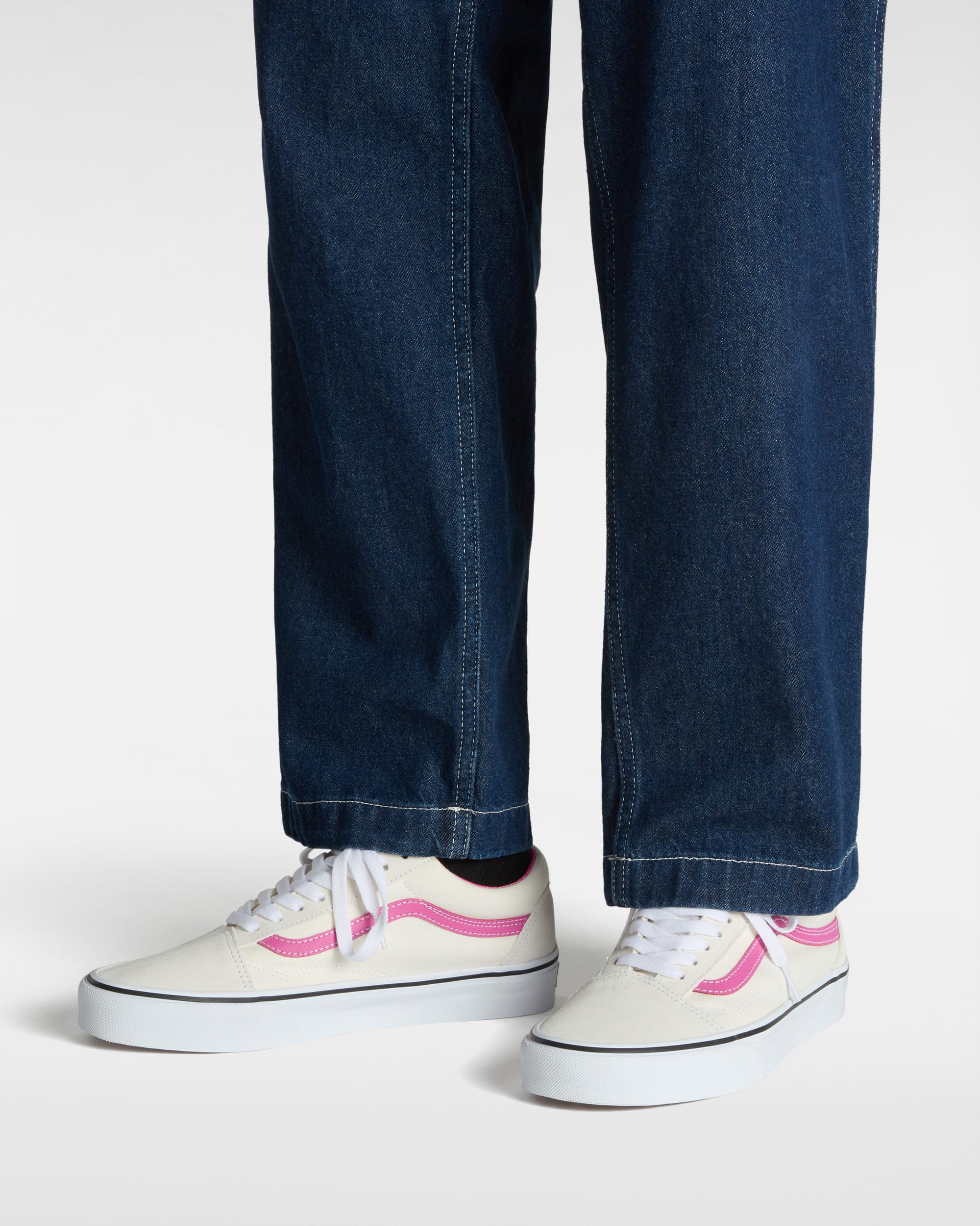 Chaussures Old Skool VANS Rose ALT4