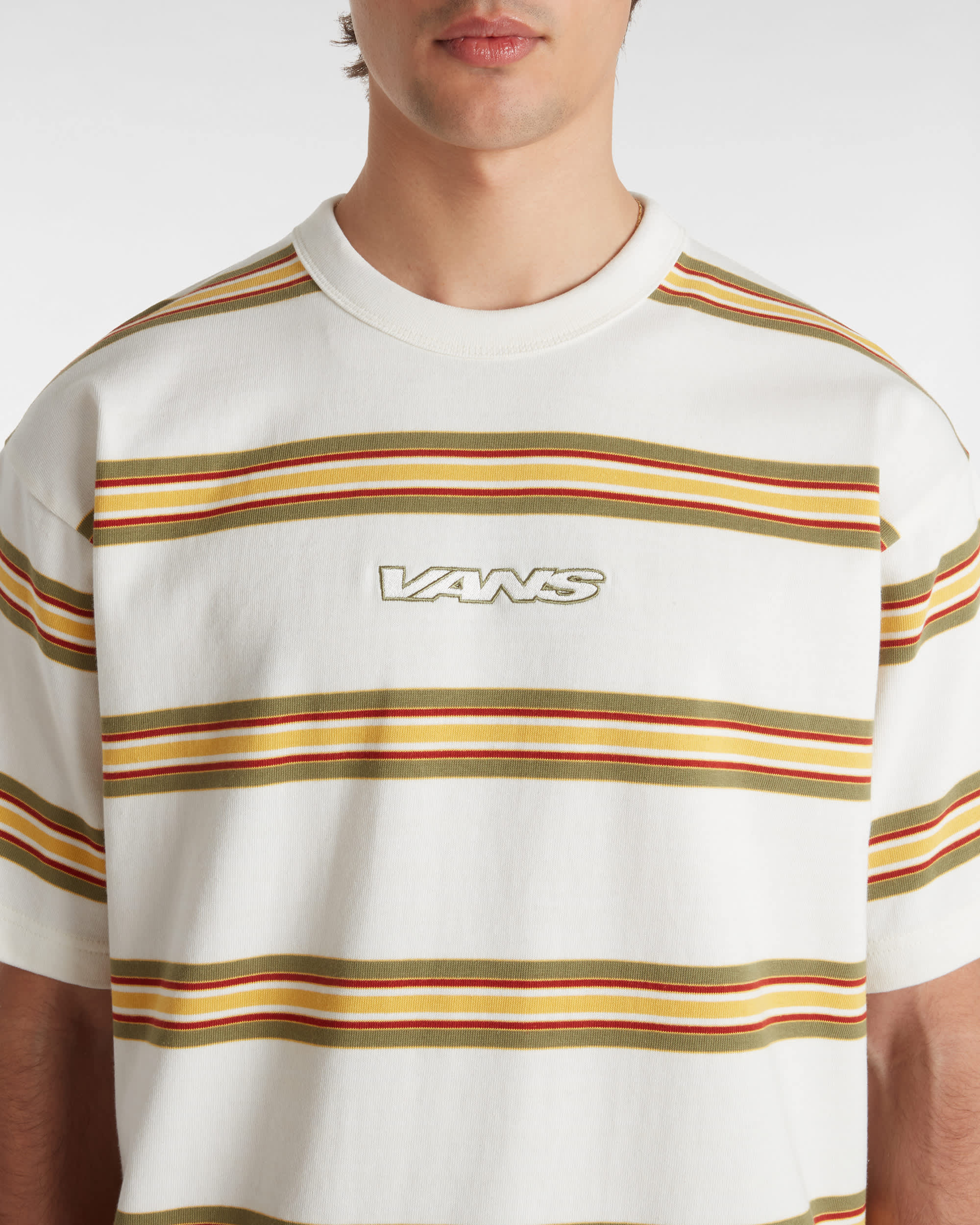 Tshirt Mesa Stripe VANS Blanc ALT5