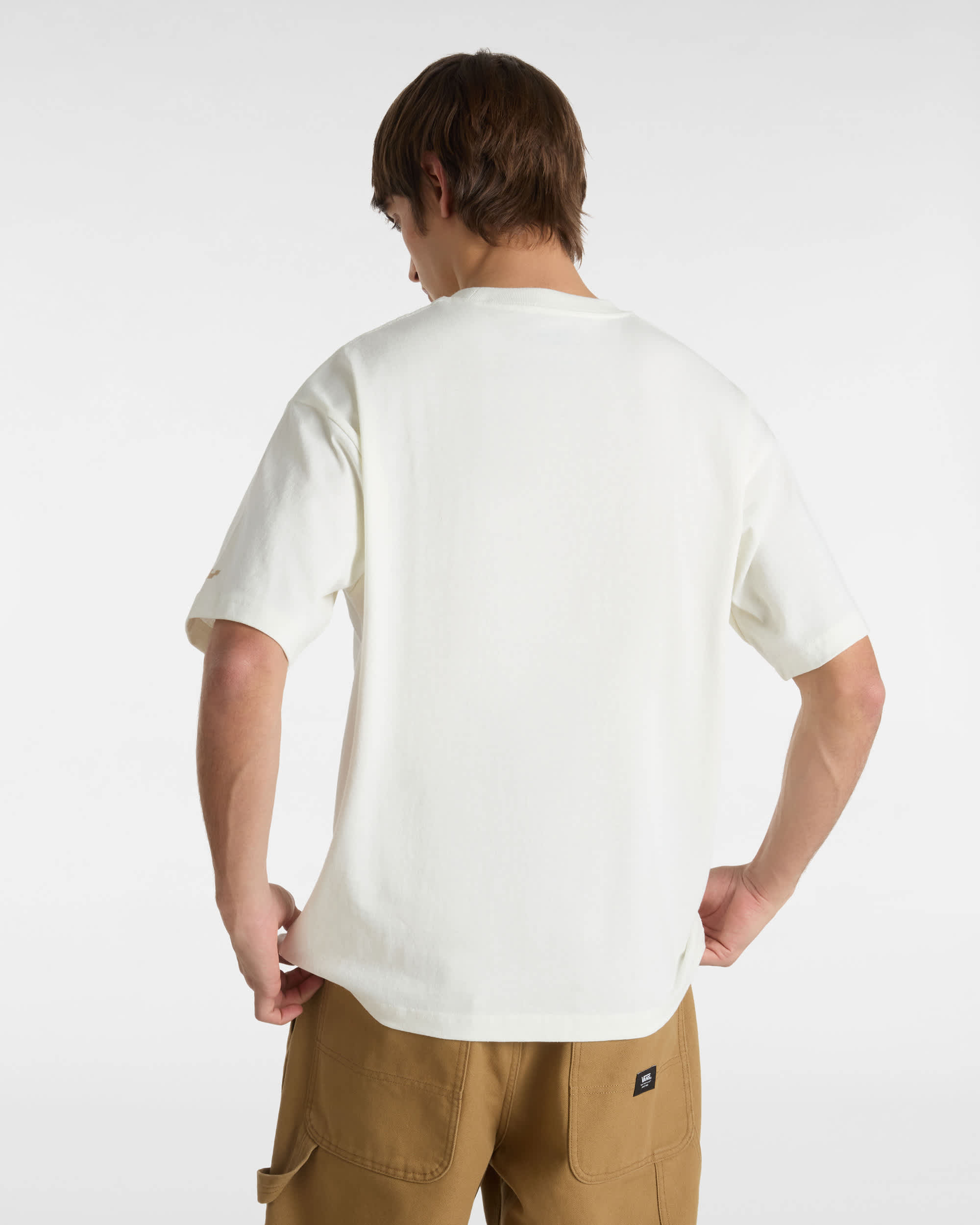 Tshirt Skate Timez Up VANS Blanc ALT3