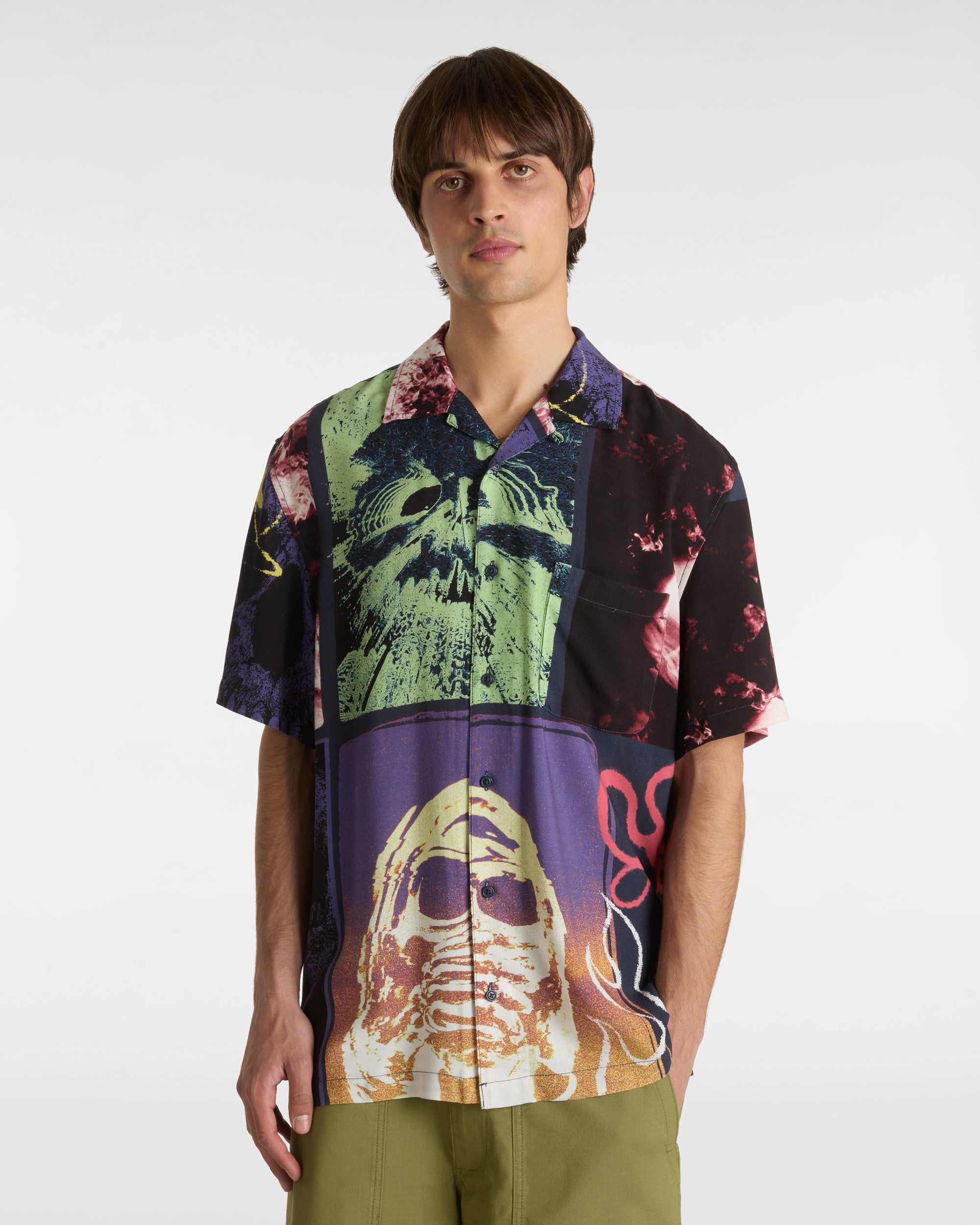 Chemise Prospect Collage VANS Bleu ALT2