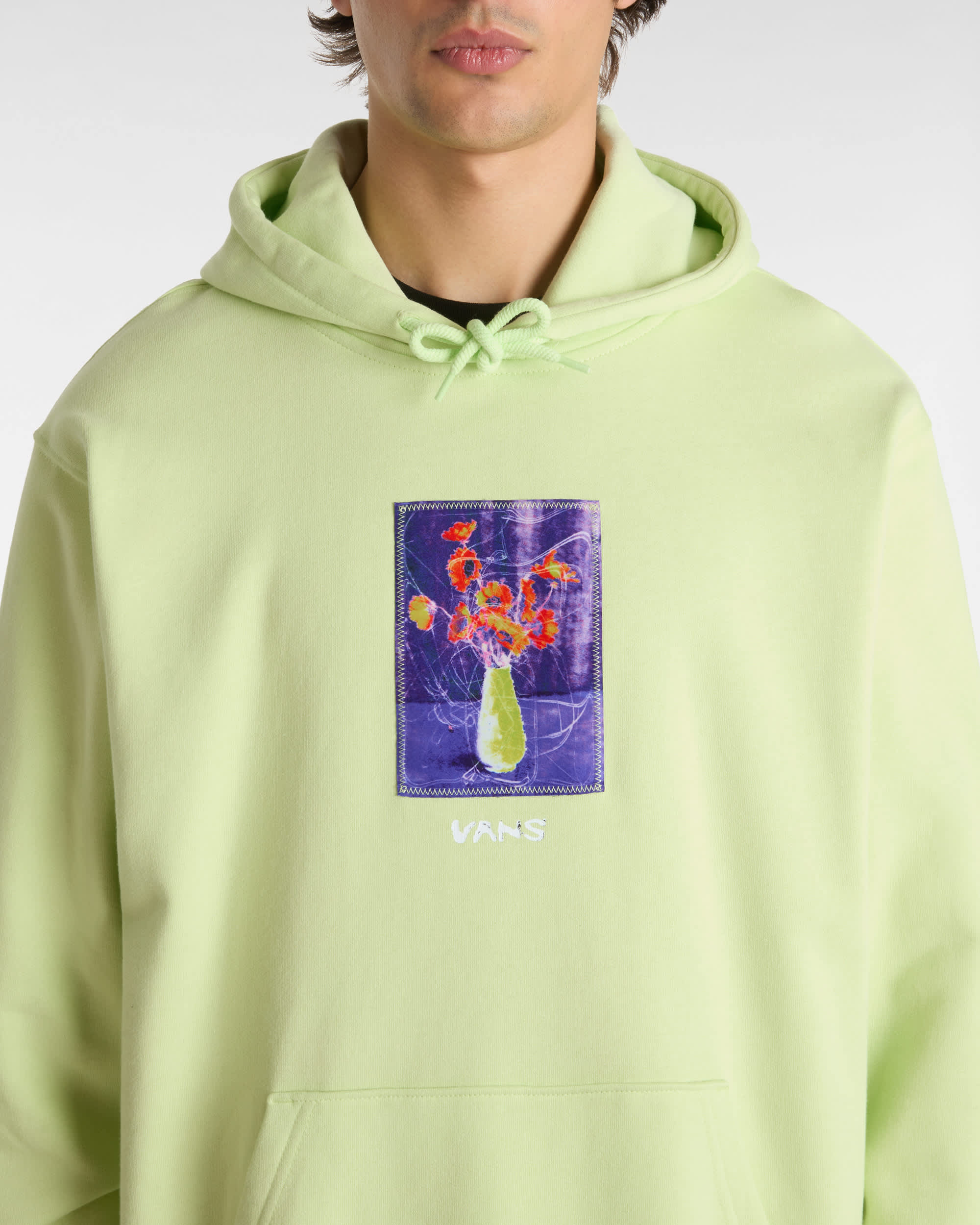 Sweat  capuche Floral Decor VANS Vert ALT6