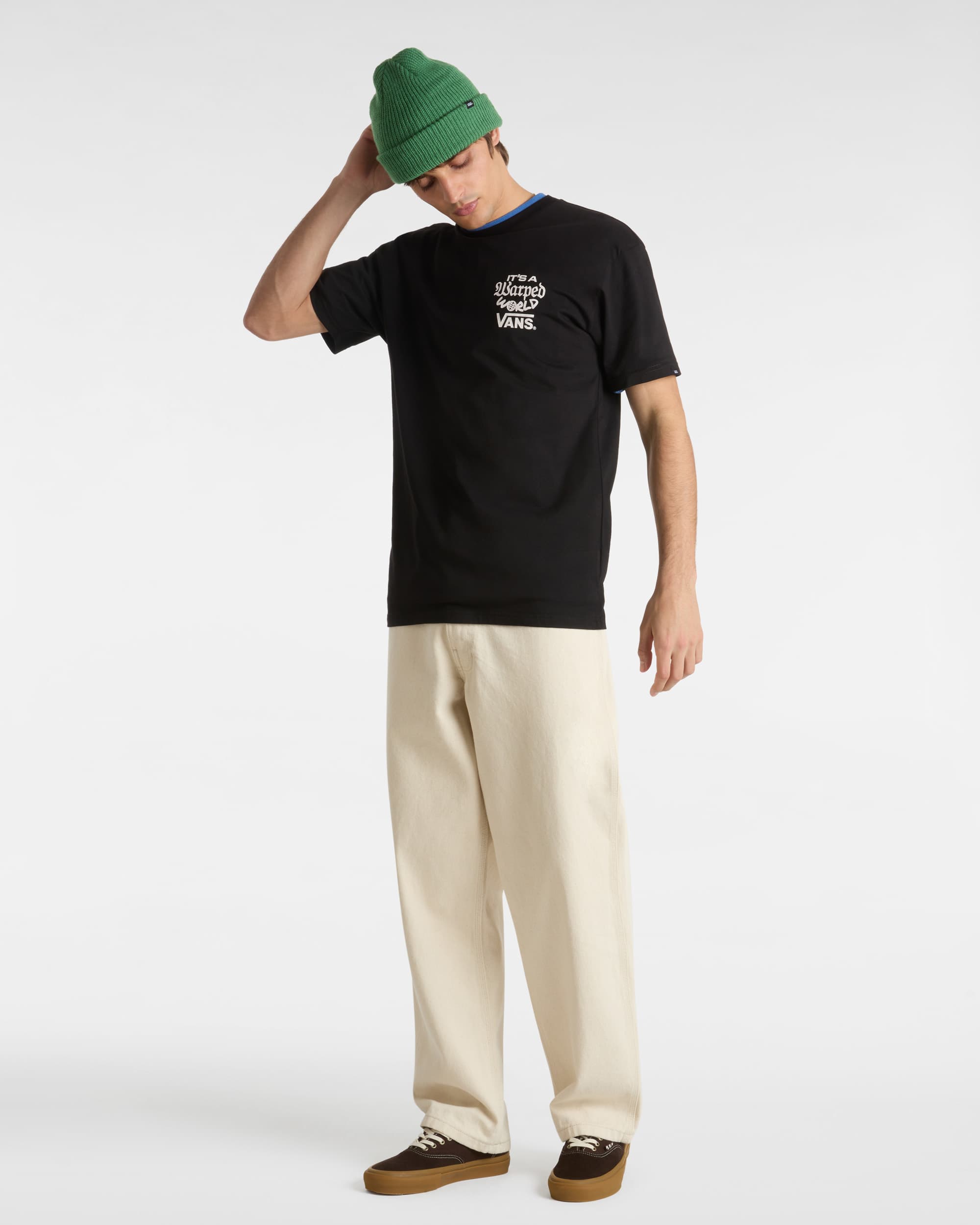 Tshirt Warped World VANS Noir ALT4