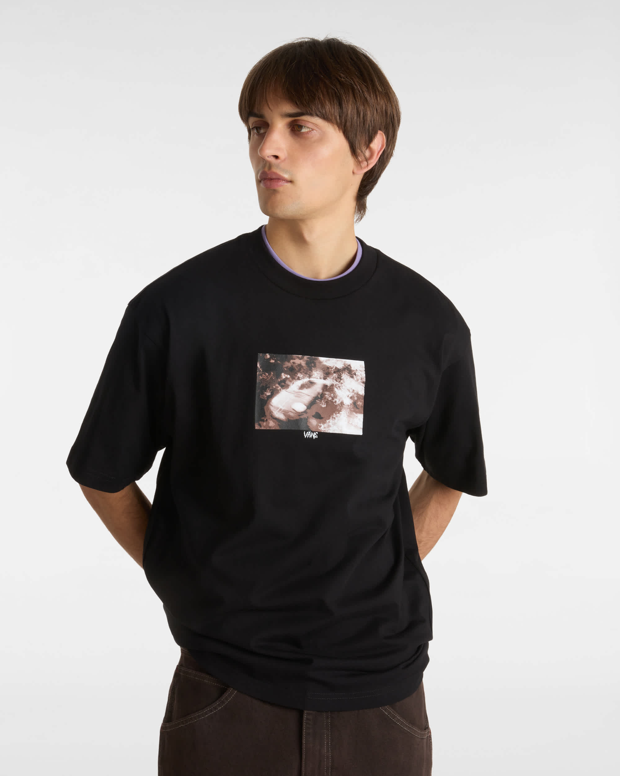 Tshirt Flammable VANS Noir ALT2