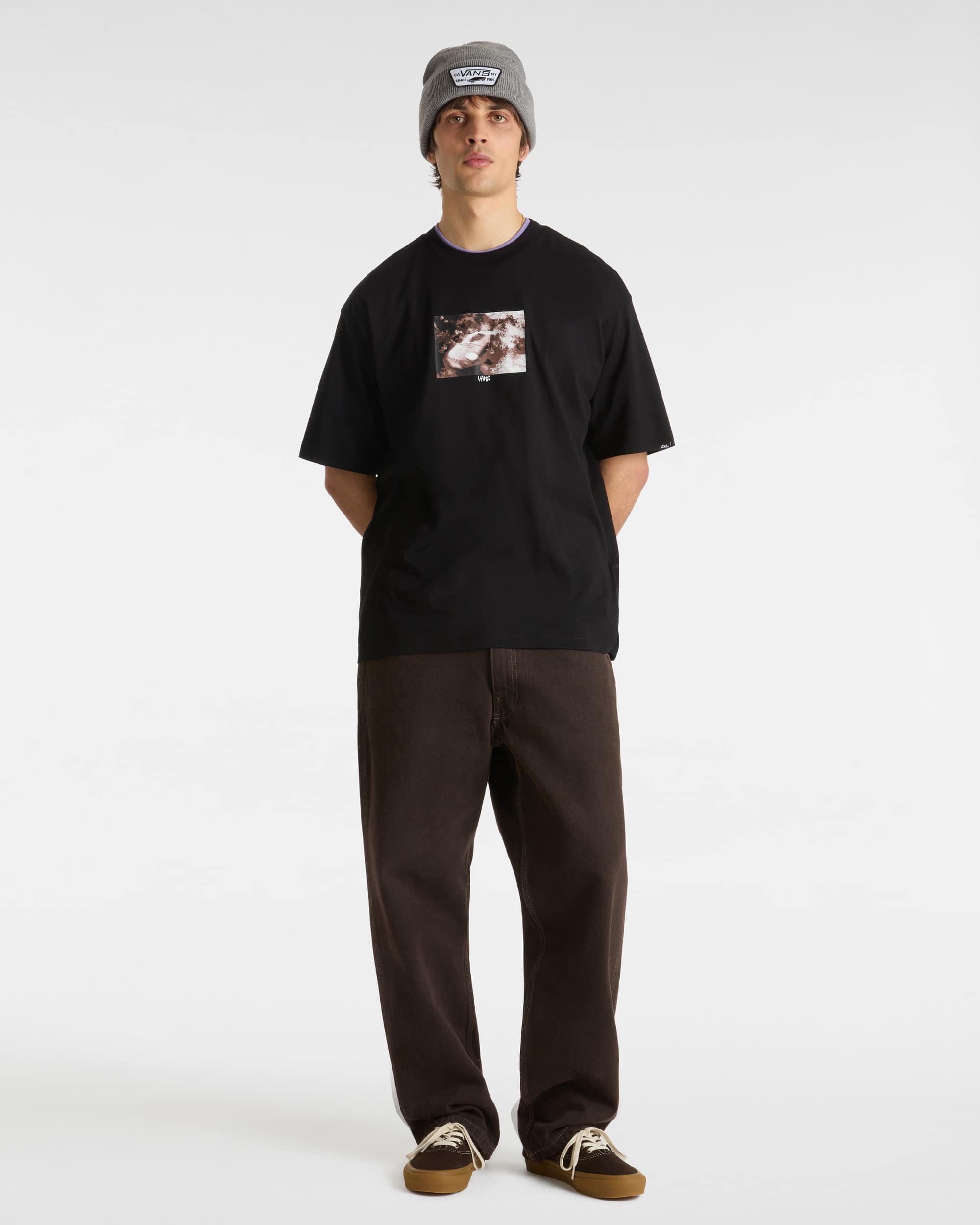 Tshirt Flammable VANS Noir ALT4