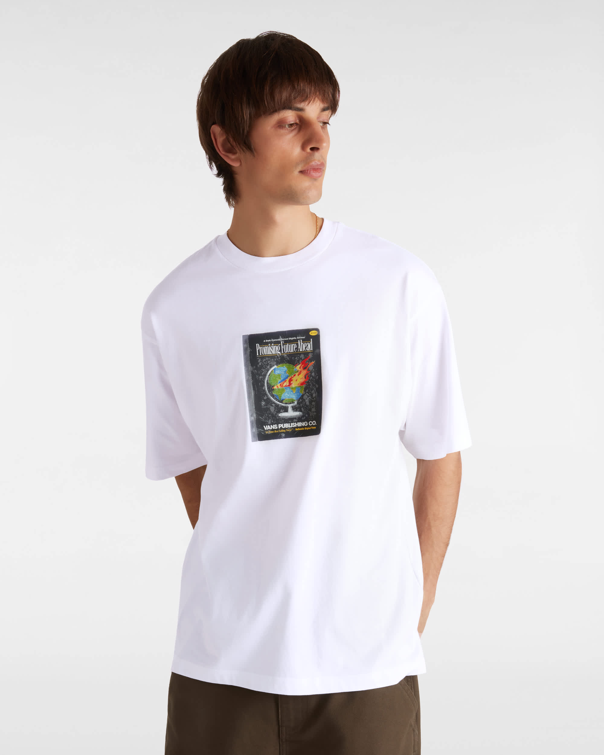 Maglietta Paperback Writer VANS Bianco ALT2