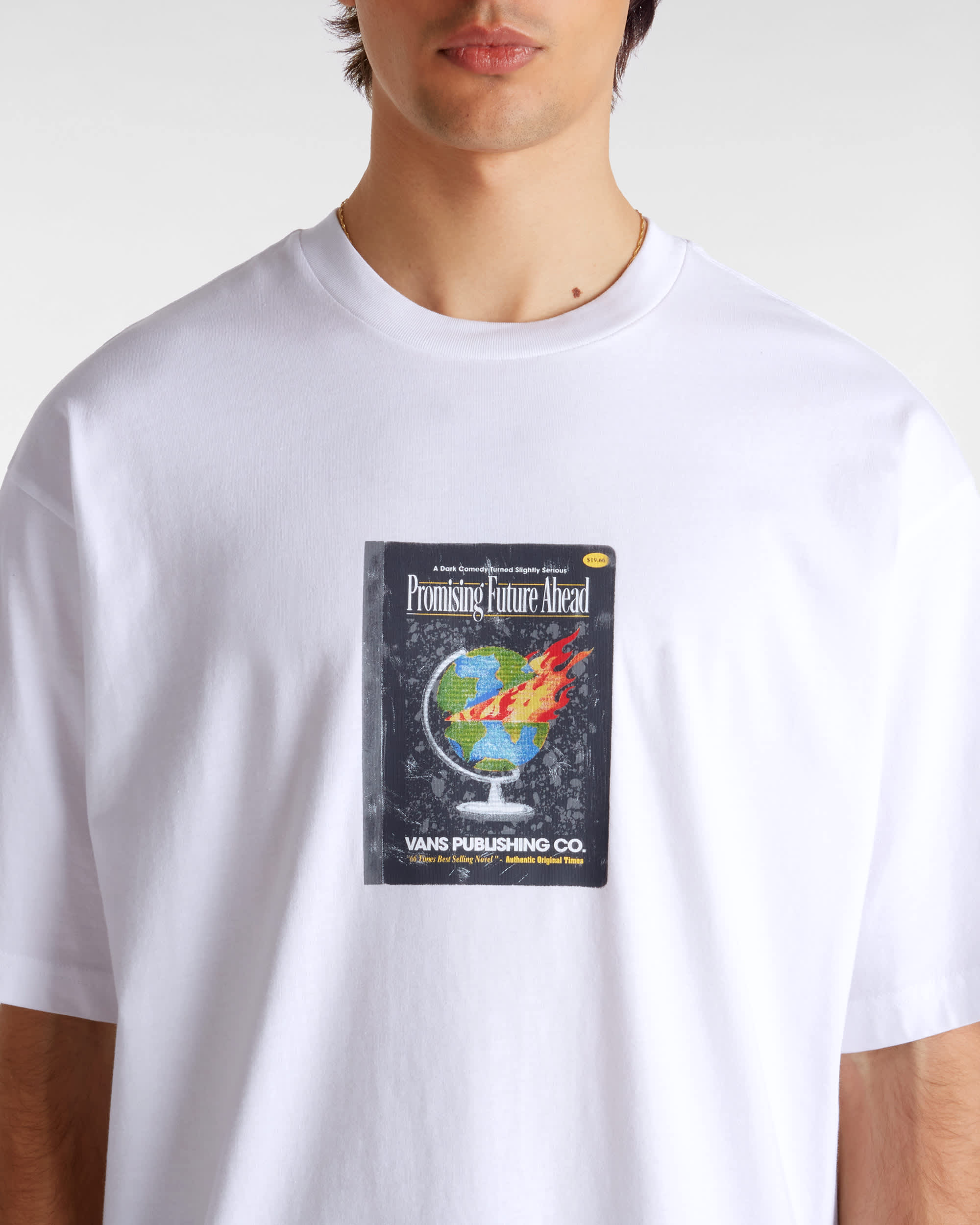 Maglietta Paperback Writer VANS Bianco ALT5