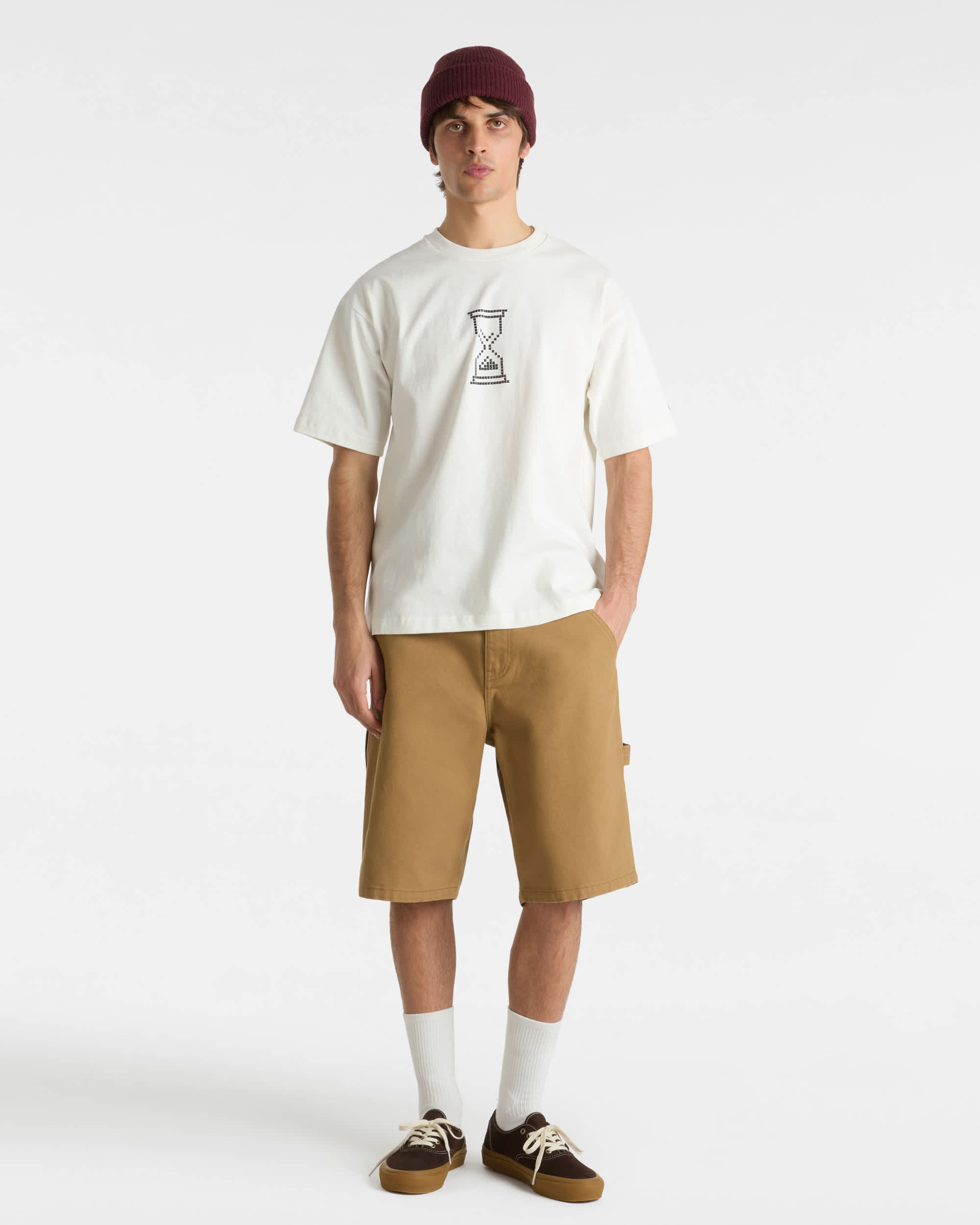 Short en toile Drill Chore Carpenter VANS Marron ALT5